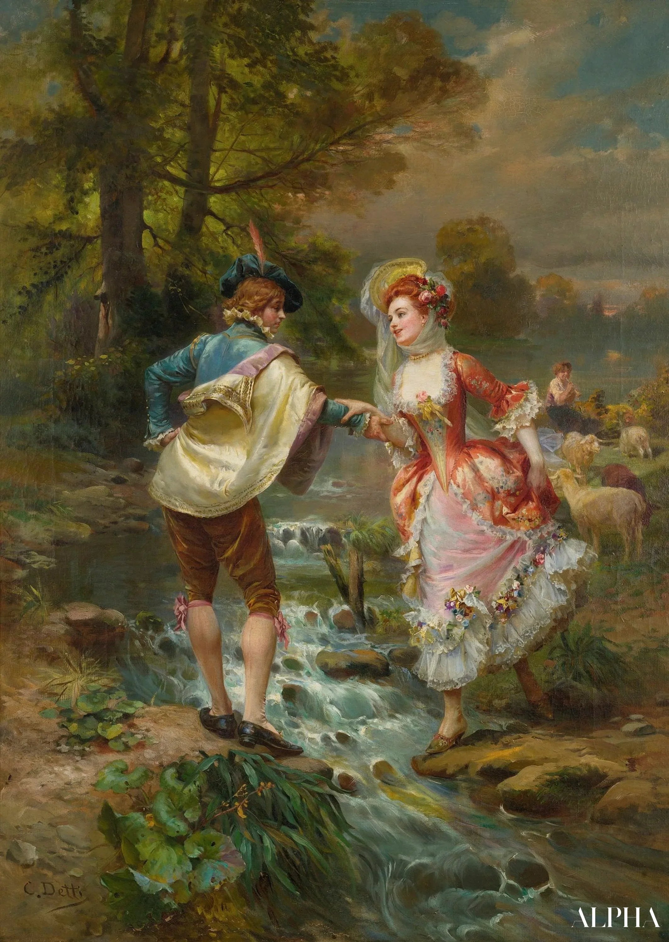 50 Slavných obrazů Cesare-Auguste Dettiho