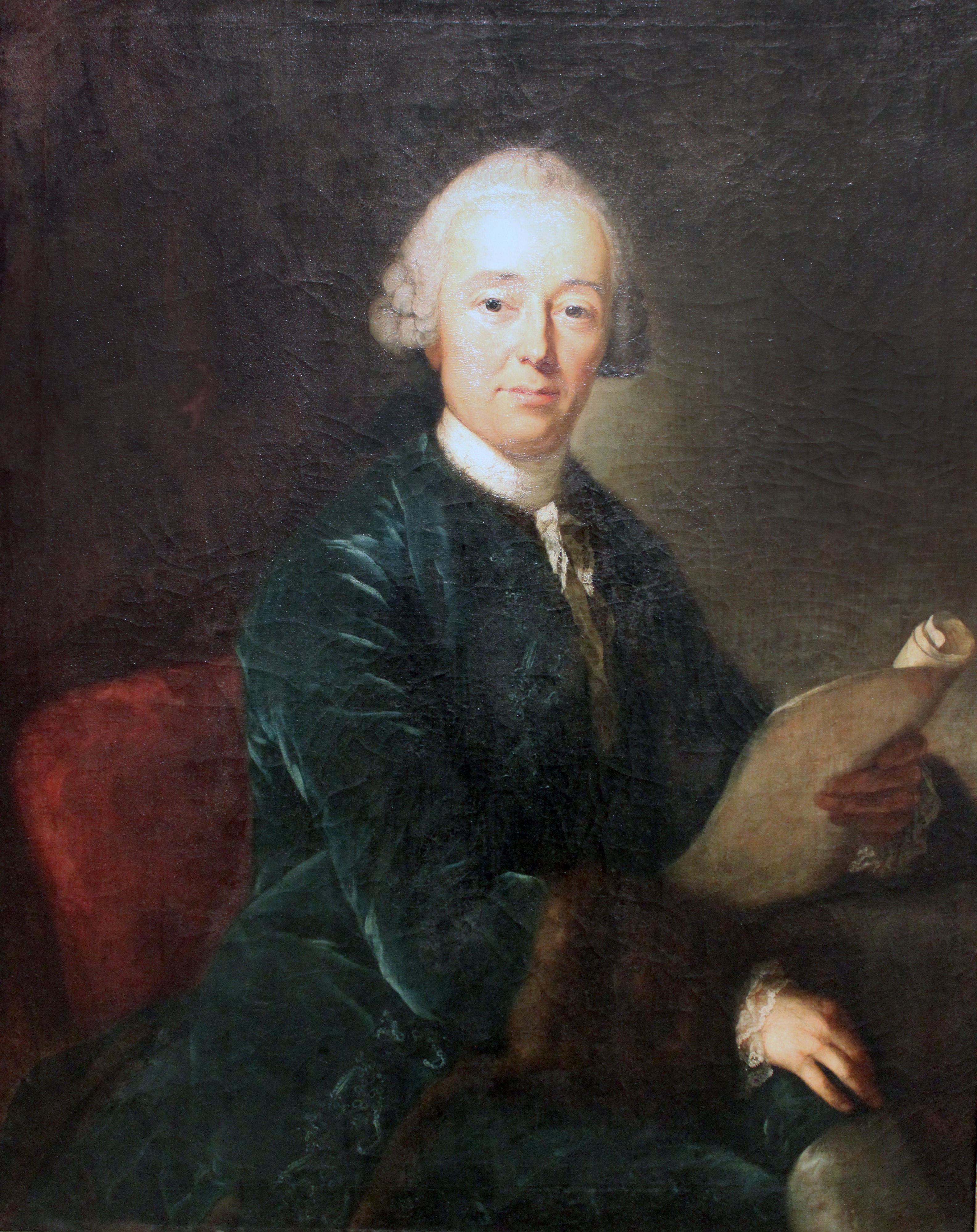 Pierre Auguste de Schönberg, maître de maison de l'électeur de Saxe - Anton Graff