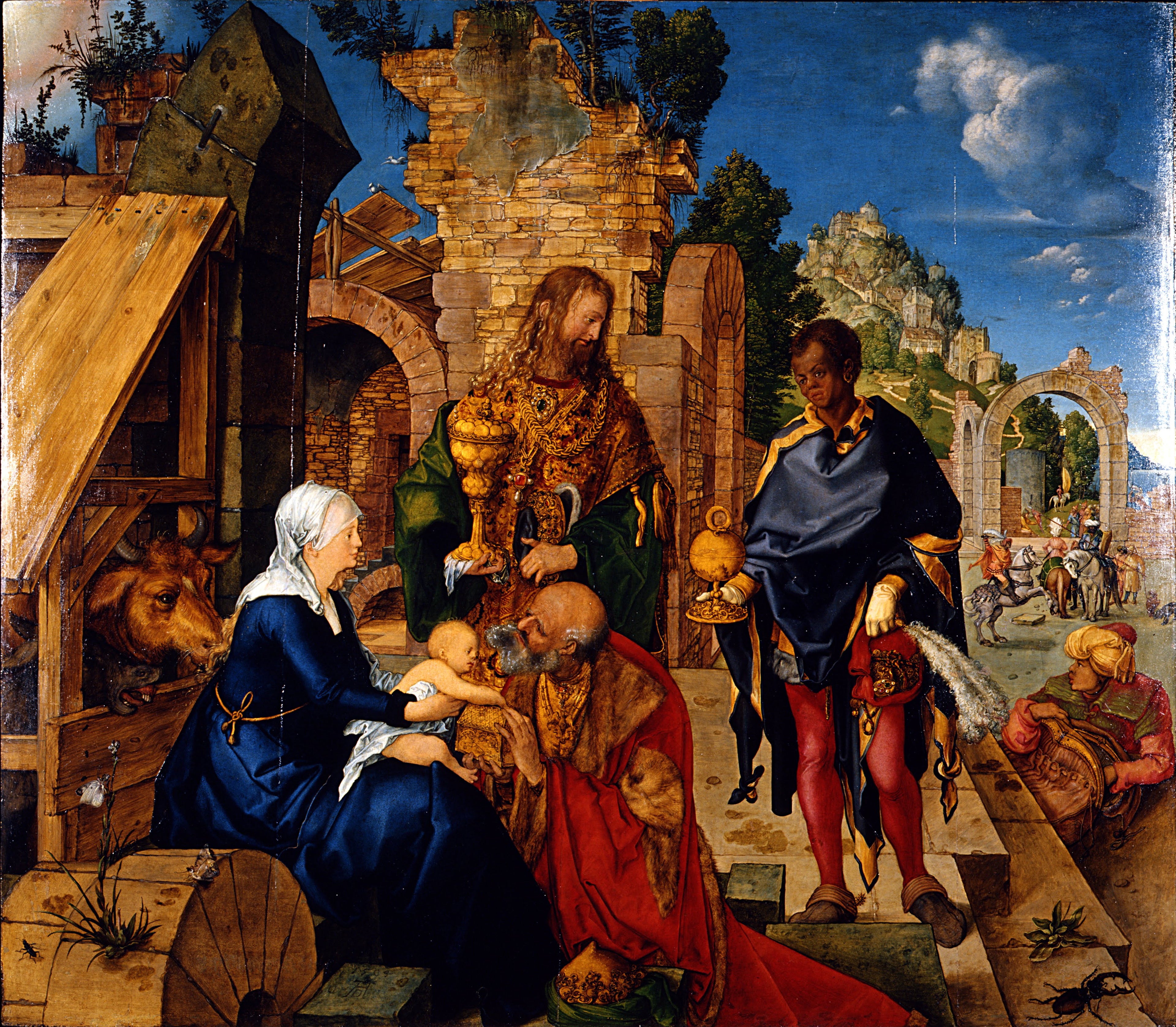 Adorace mudrců - Albrecht Dürer