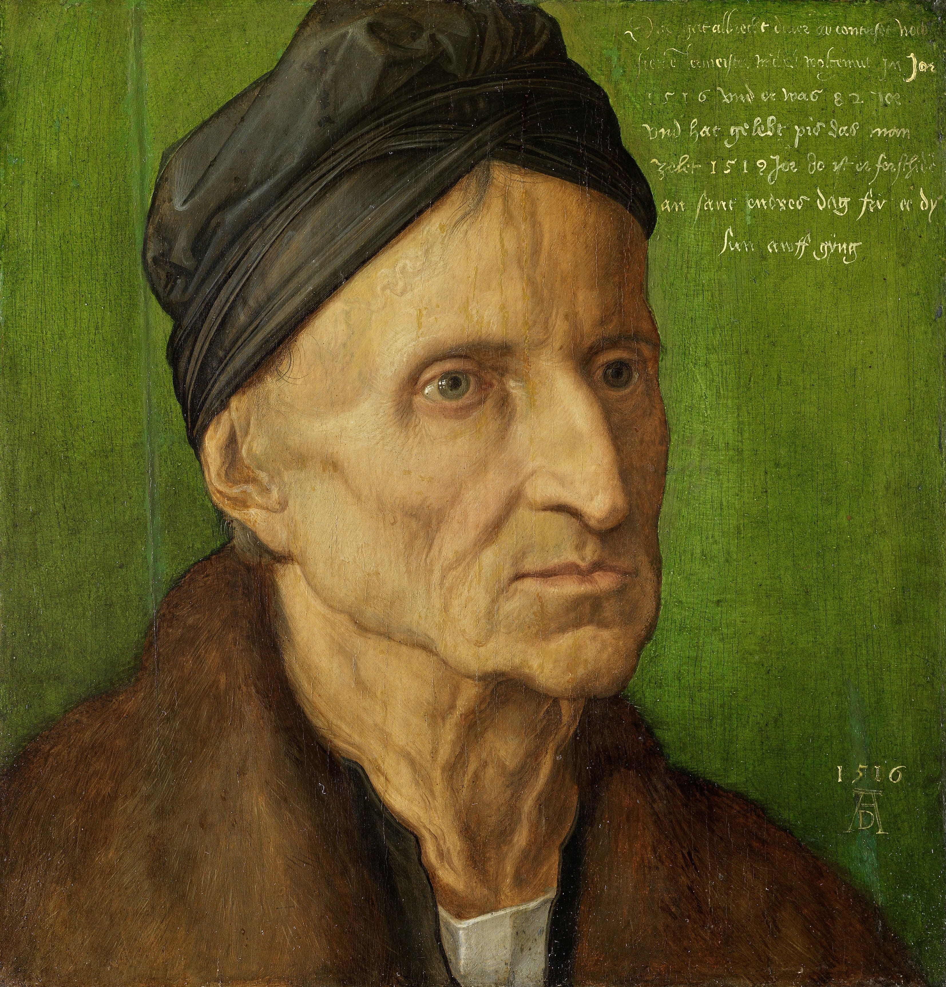 Portrét Michaela Wolgemuta - Albrecht Dürer