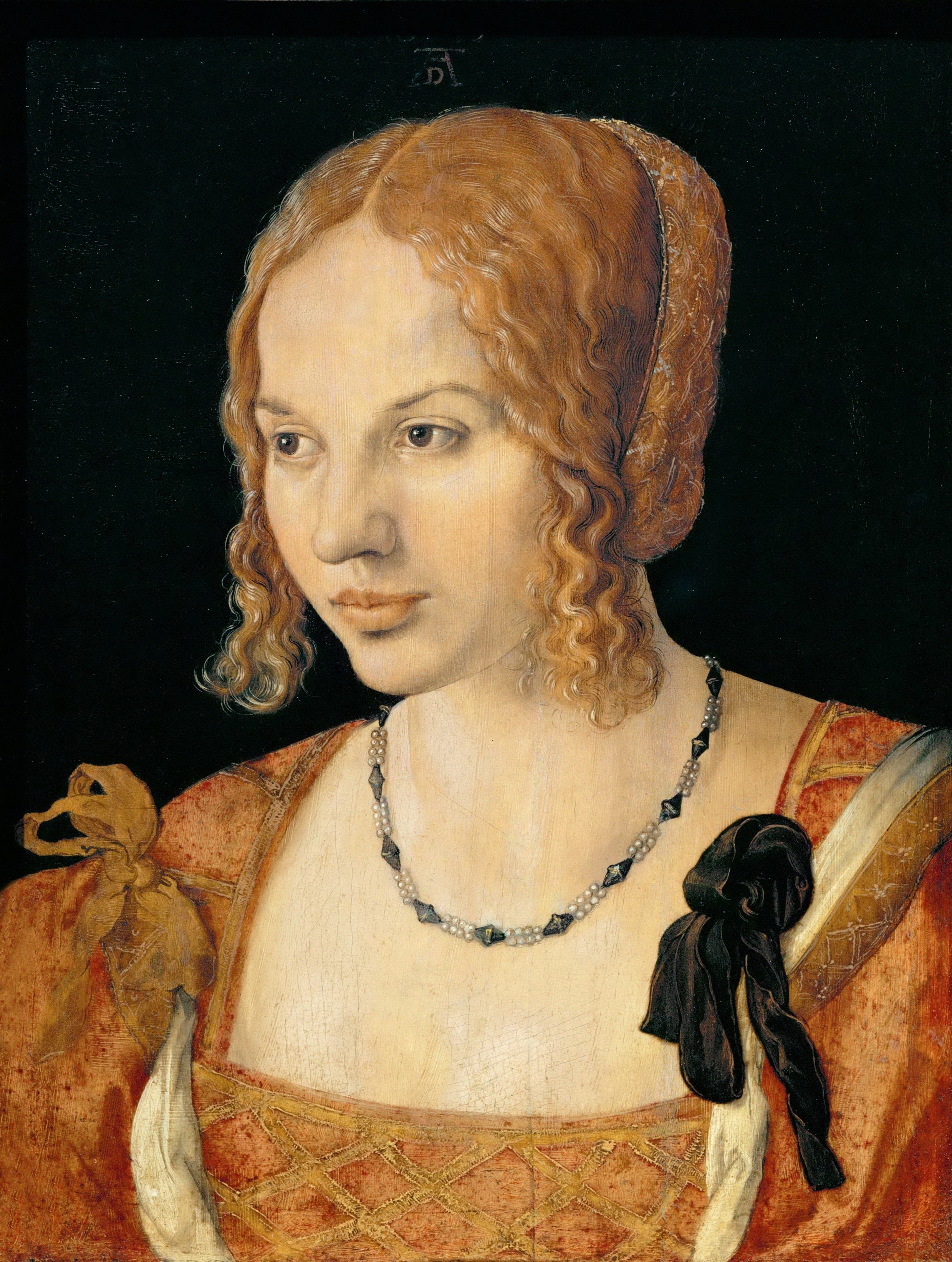 Mladá benátská žena - Albrecht Dürer