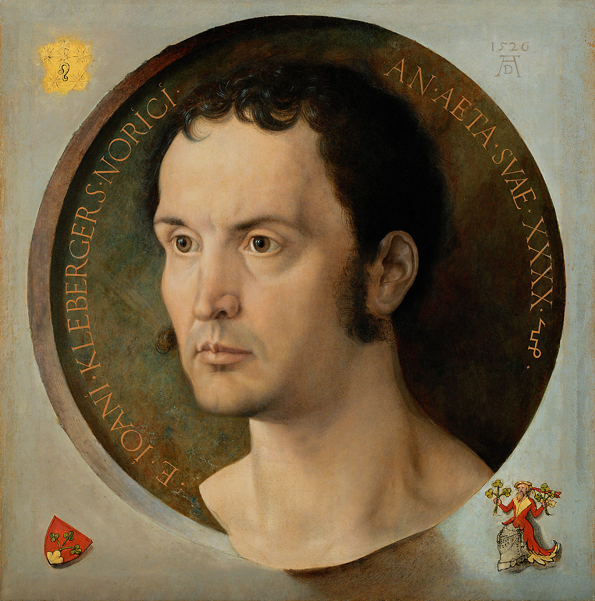 Jean Kleberger malovaný A. Dürerem - Albrecht Dürer
