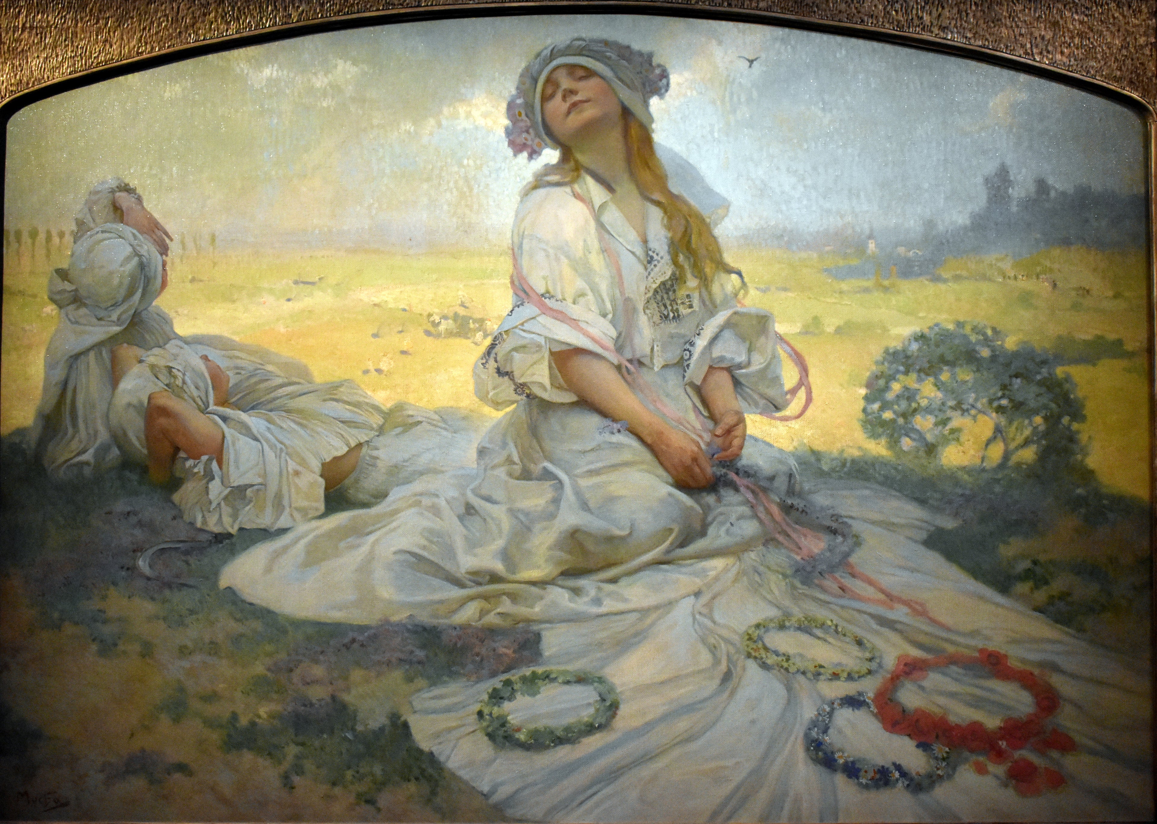 Píseň bohémská - Alphonse Mucha