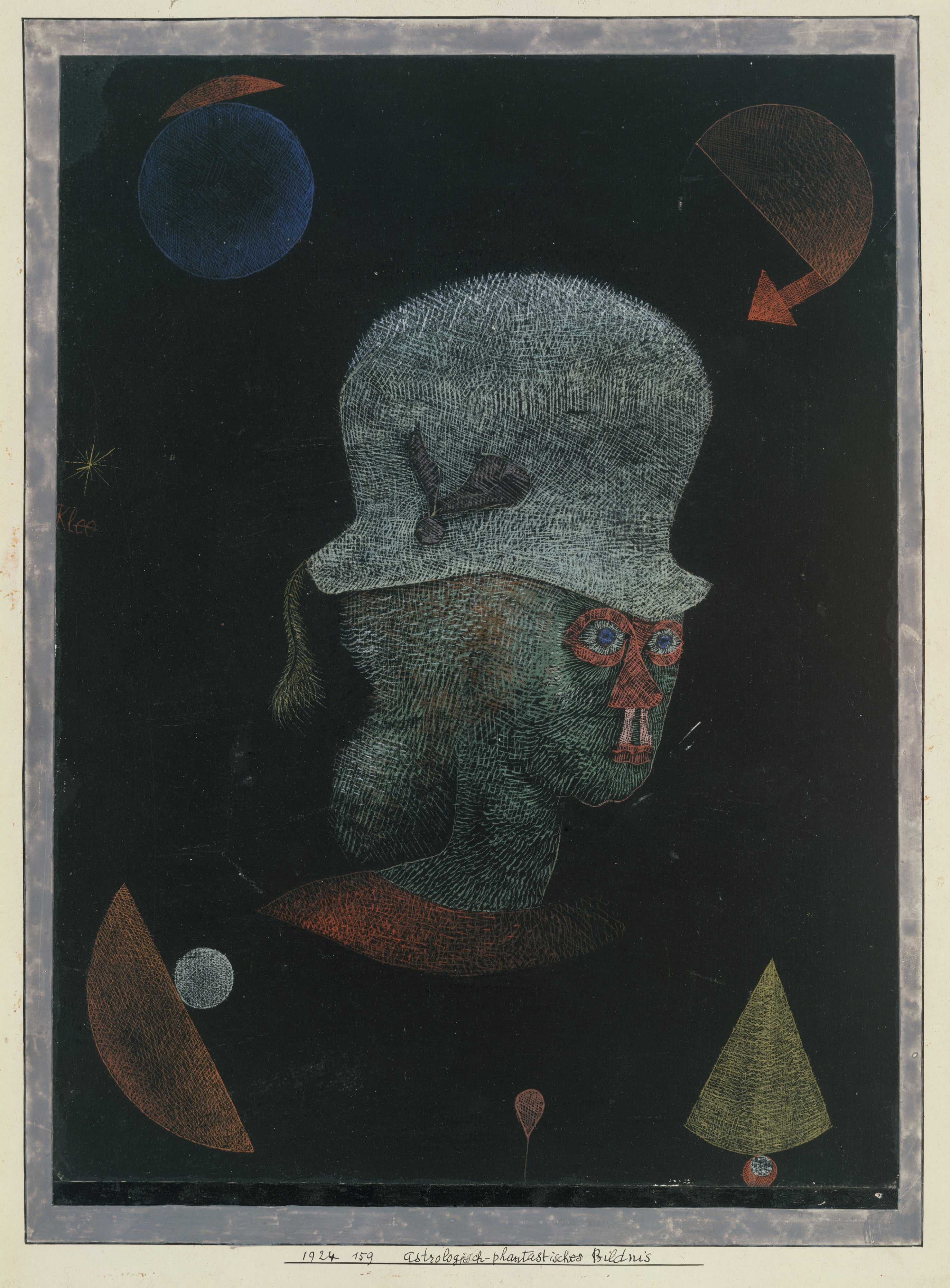 Fantastický astrologický portrét - Paul Klee