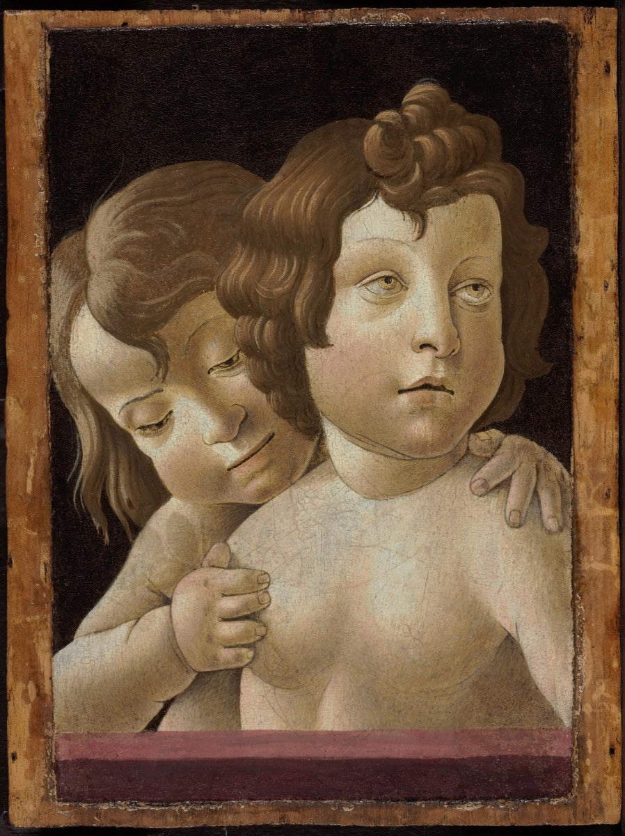 L'Enfant Jésus et le petit Jean-Baptiste - Sandro Botticelli