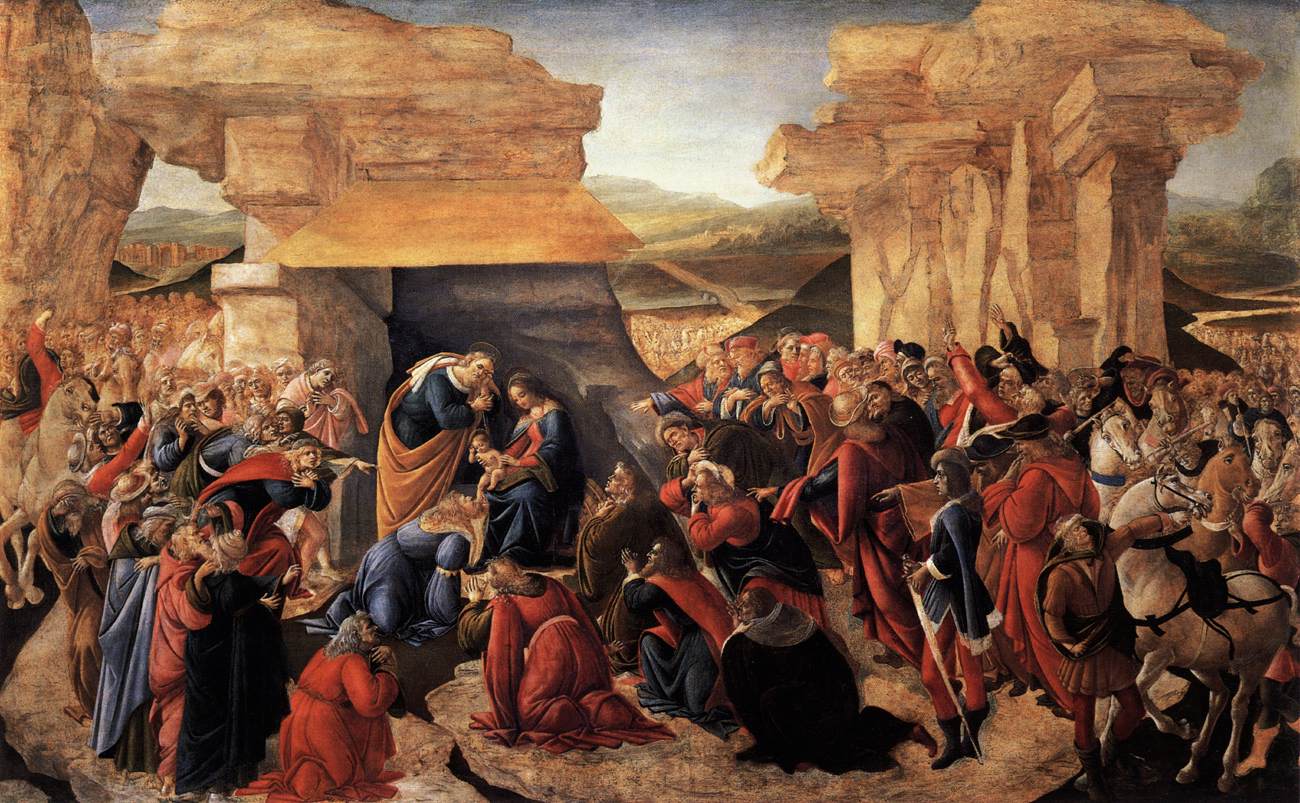L'Adoration des mages - Sandro Botticelli