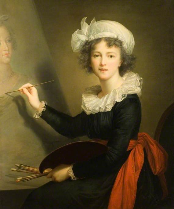 L'artiste au travail (autoportrait) - Élisabeth Vigée Le Brun