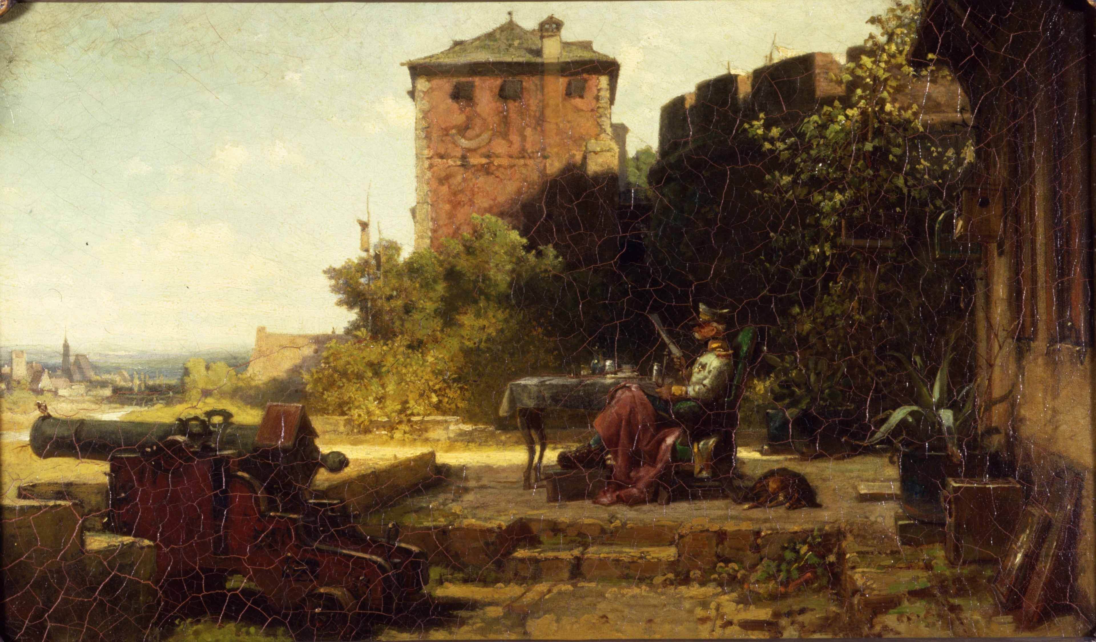 Bývalý velitel pevnosti - Carl Spitzweg
