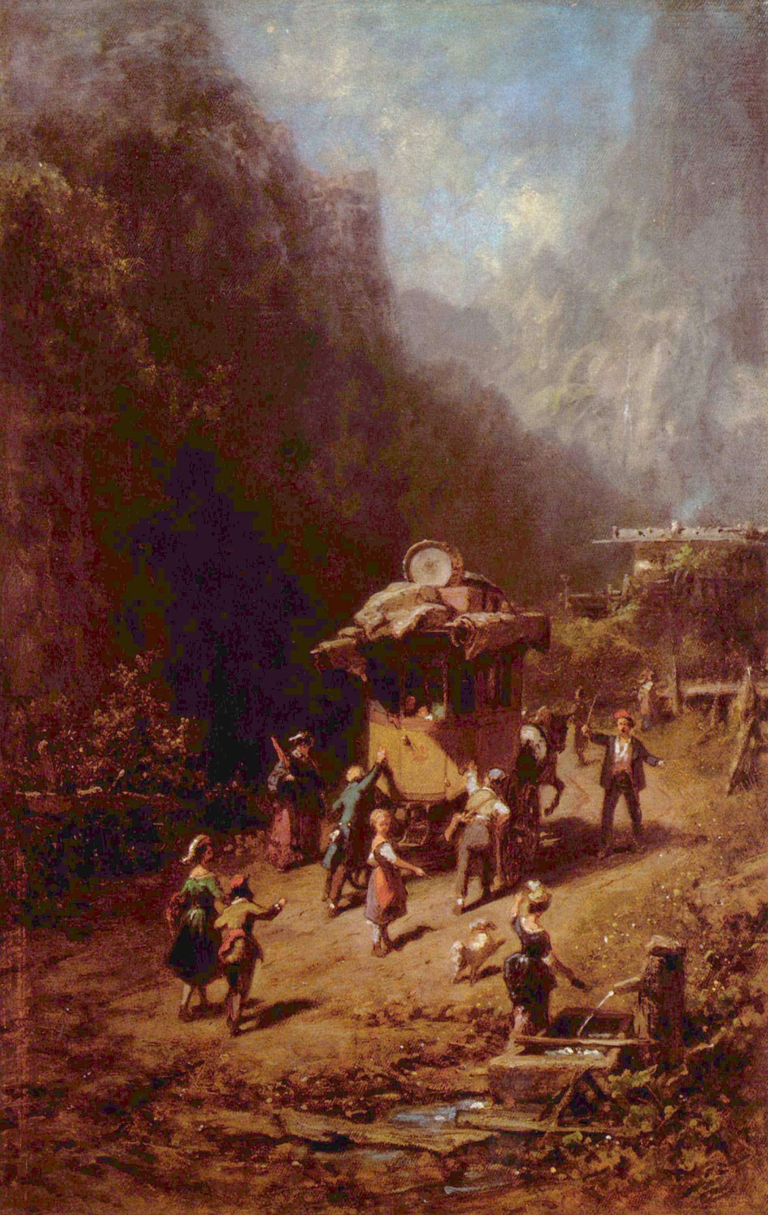 Společnost putovních umělců - Carl Spitzweg