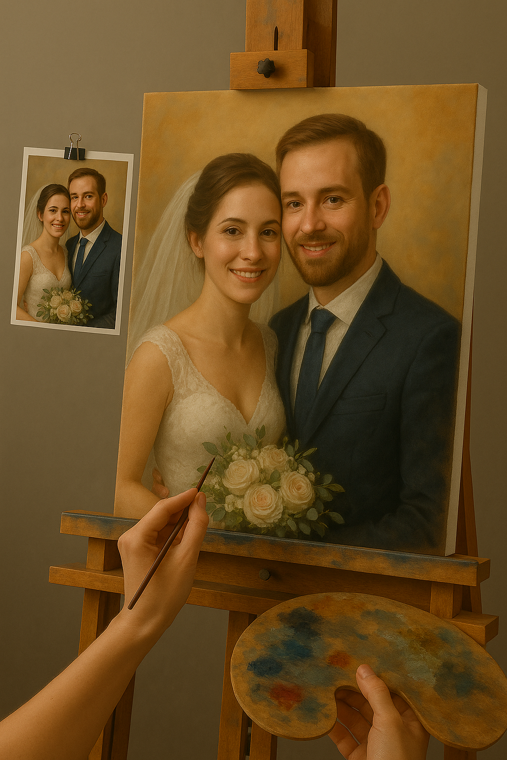 💍 Přizpůsobitelný svatební obraz