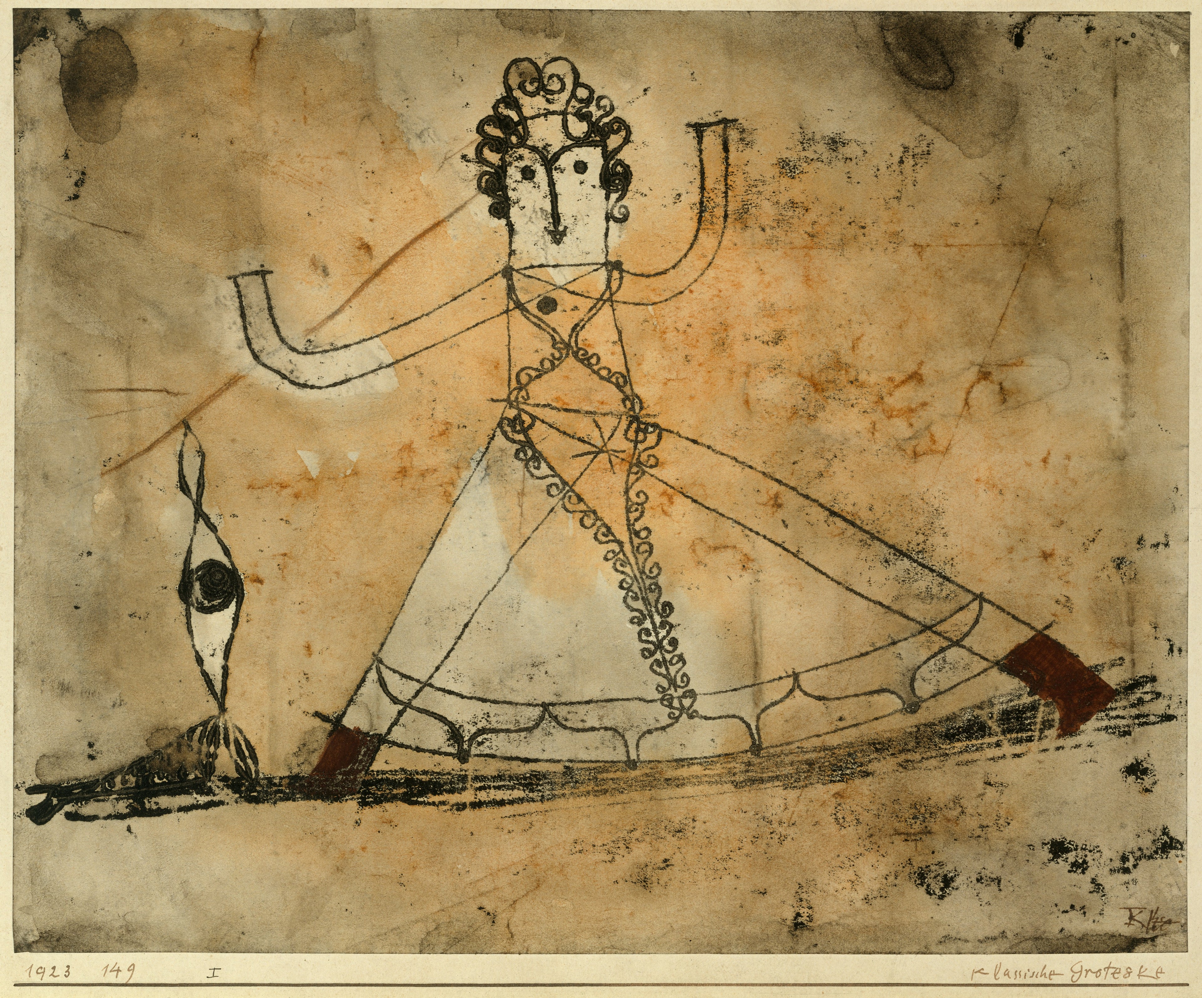 Klasická groteska - Paul Klee