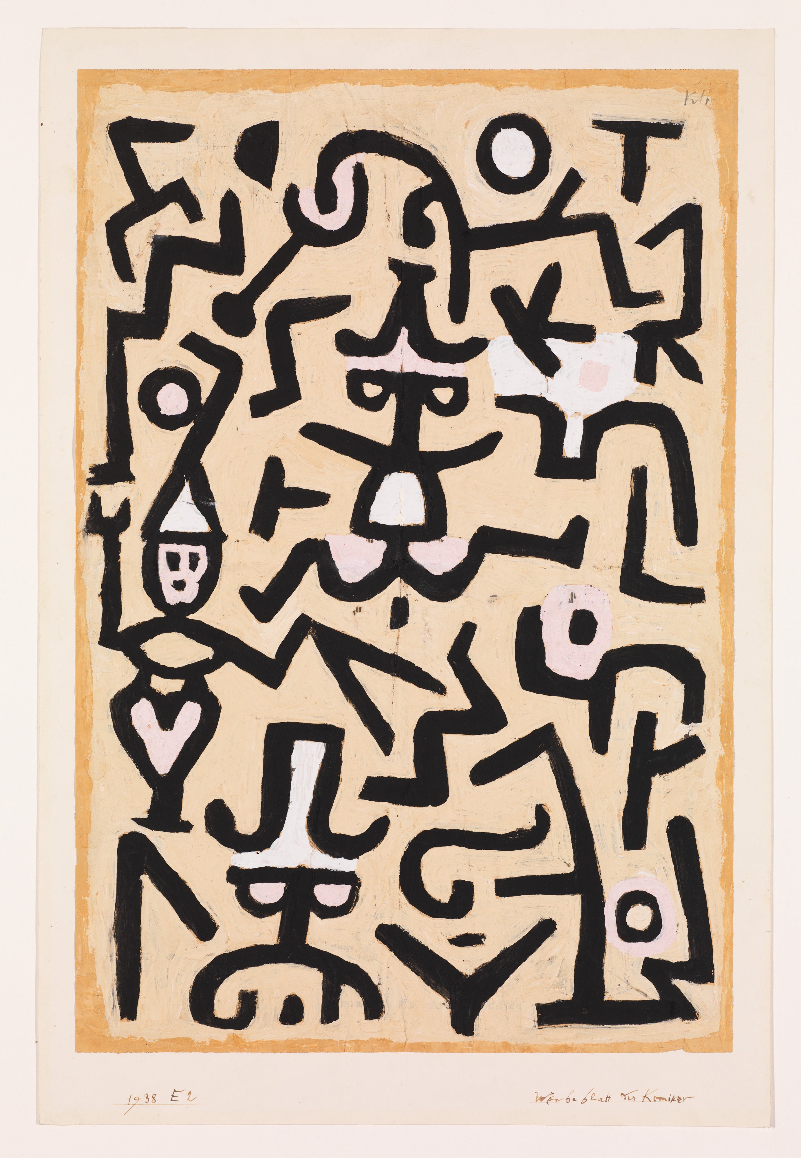 Leták komiků - Paul Klee