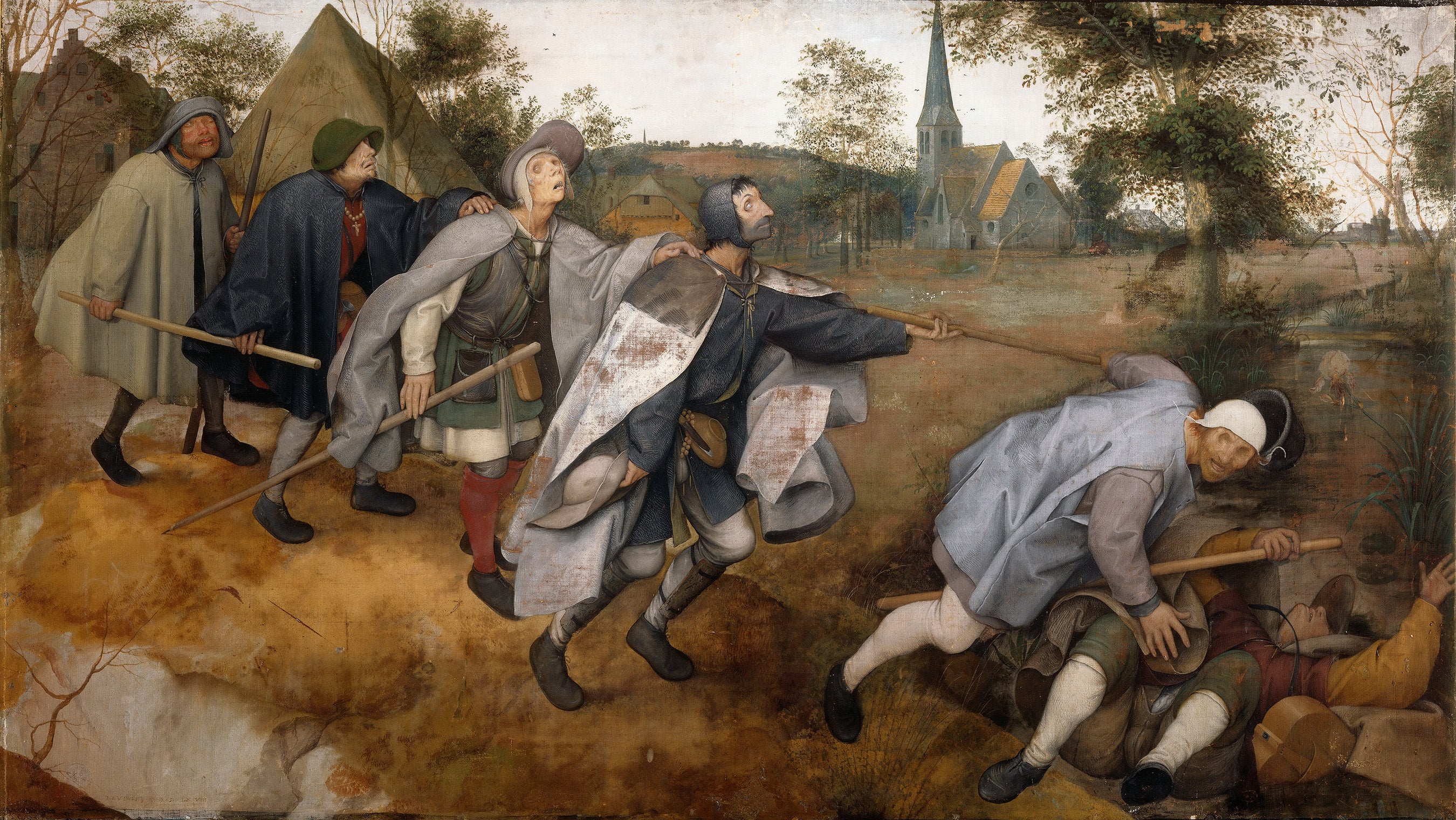 La Parabole des aveugles - Pieter Brueghel the Elder