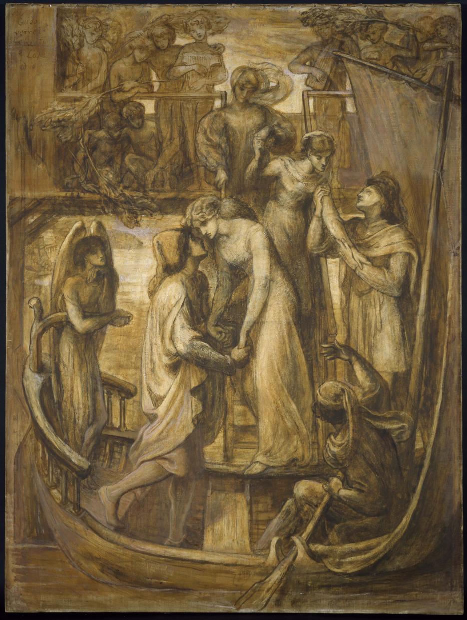 Le bateau de l'amour - Dante Gabriel Rossetti