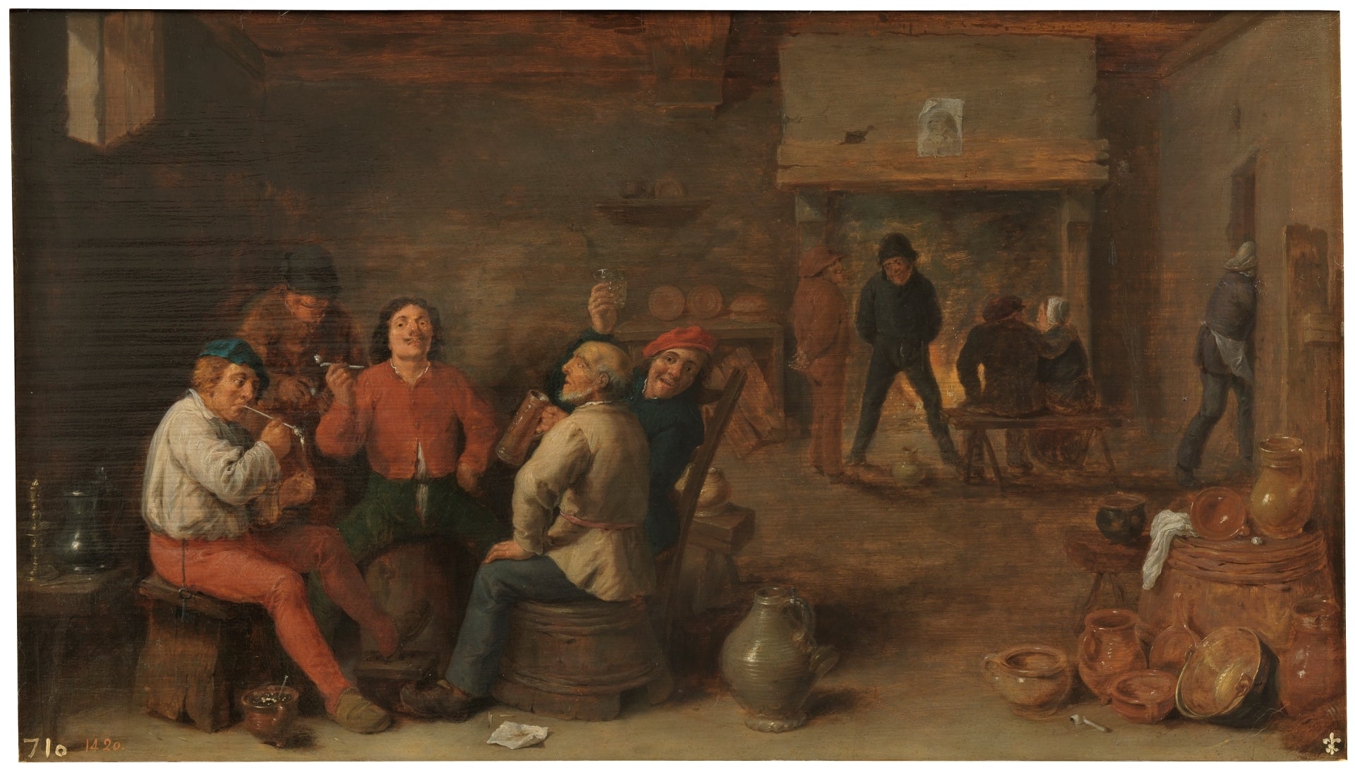 La conversation - David Teniers le Jeune
