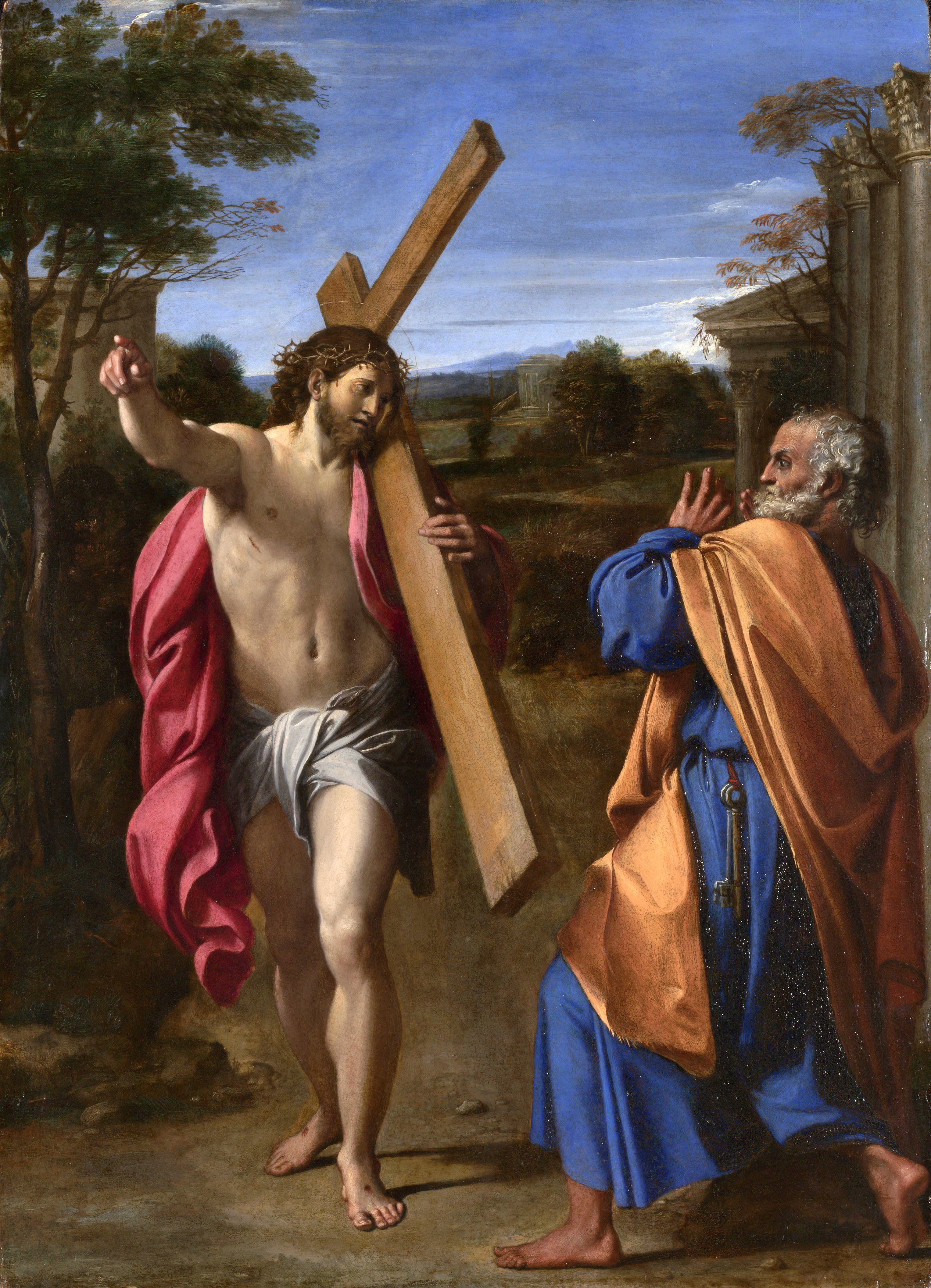 Domine, quo vadis ? - Annibale Carracci