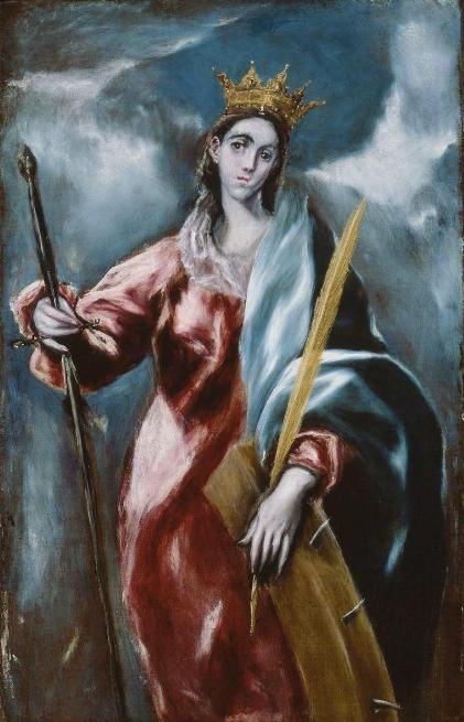 Sainte Catherine - El Greco