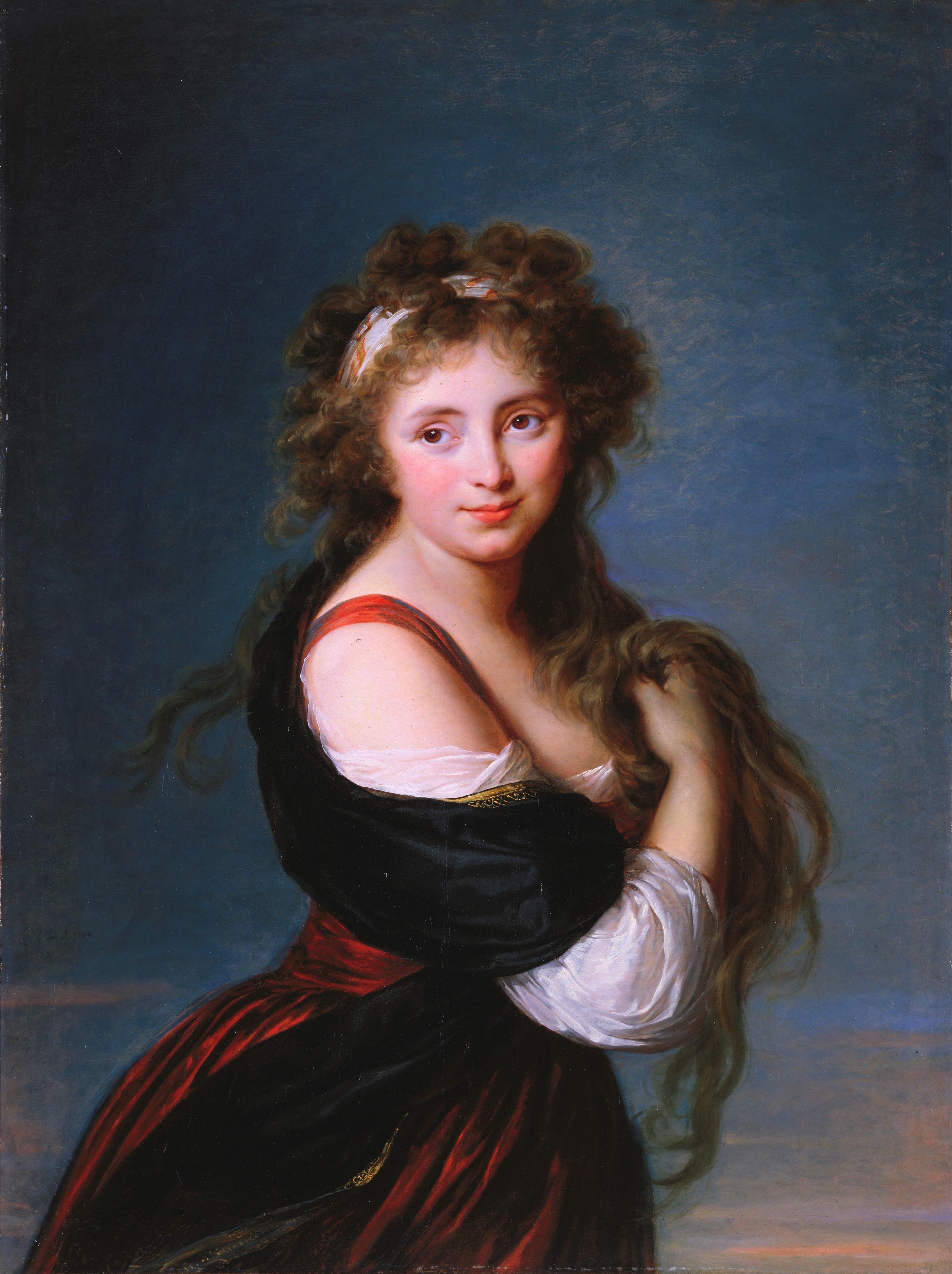 Portrait de Hyacinthe Gabrielle Roland - Élisabeth Vigée Le Brun