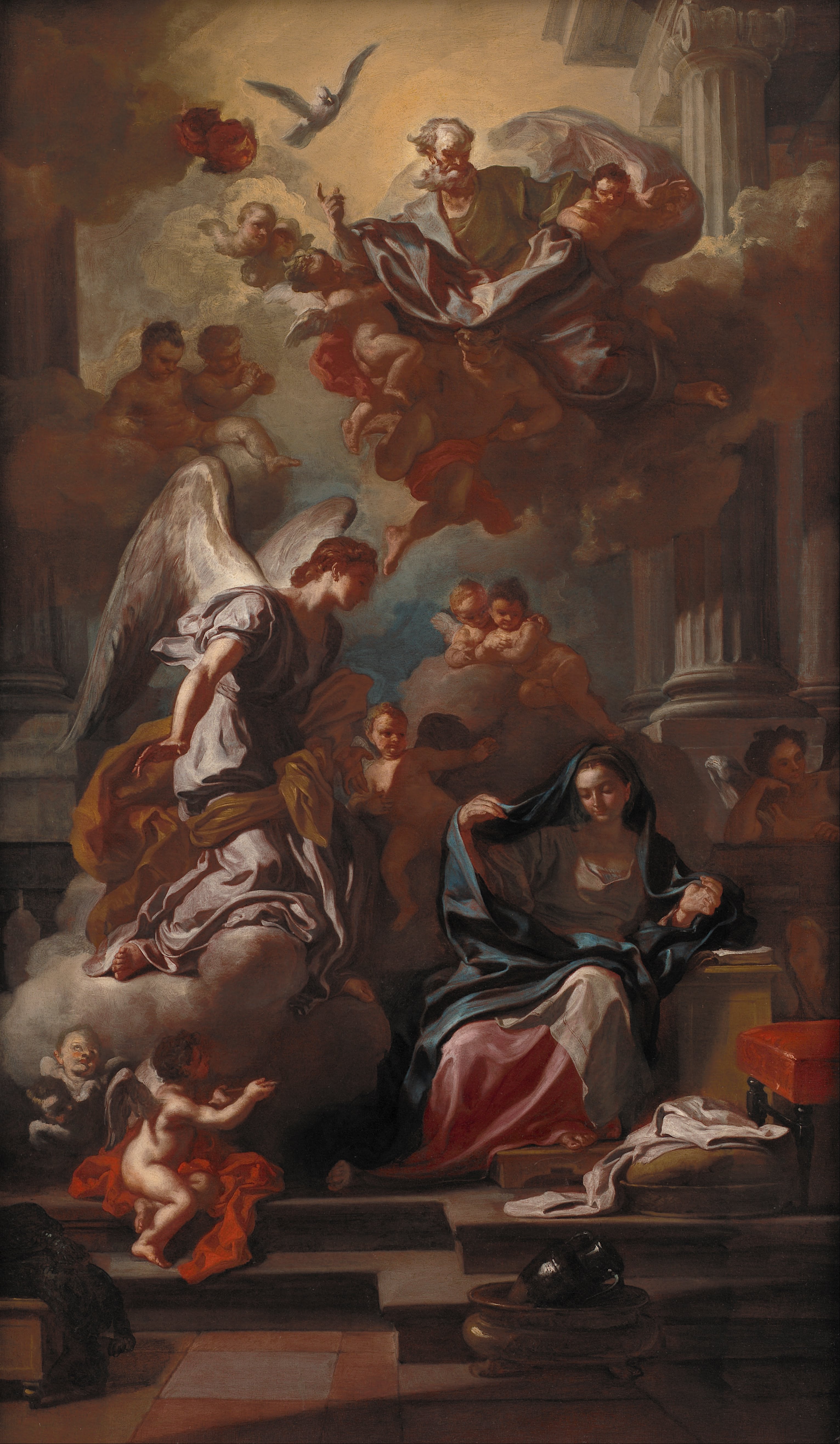 L'Annonciation - Francesco Solimena