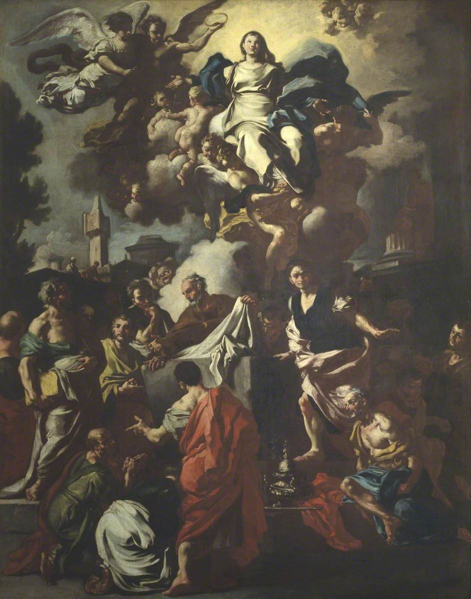 Assomption de la Vierge - Francesco Solimena