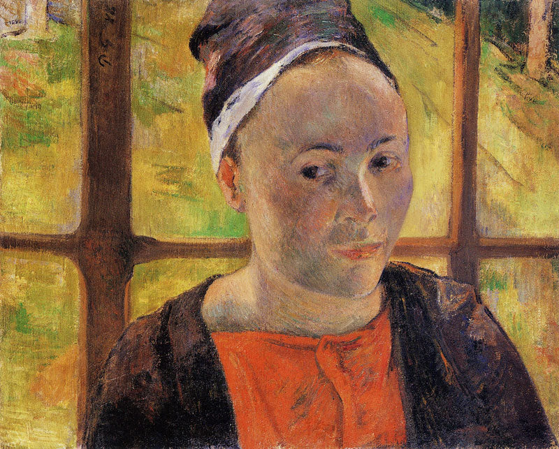 Předpokládaný portrét Marie Lagadu - Paul Gauguin