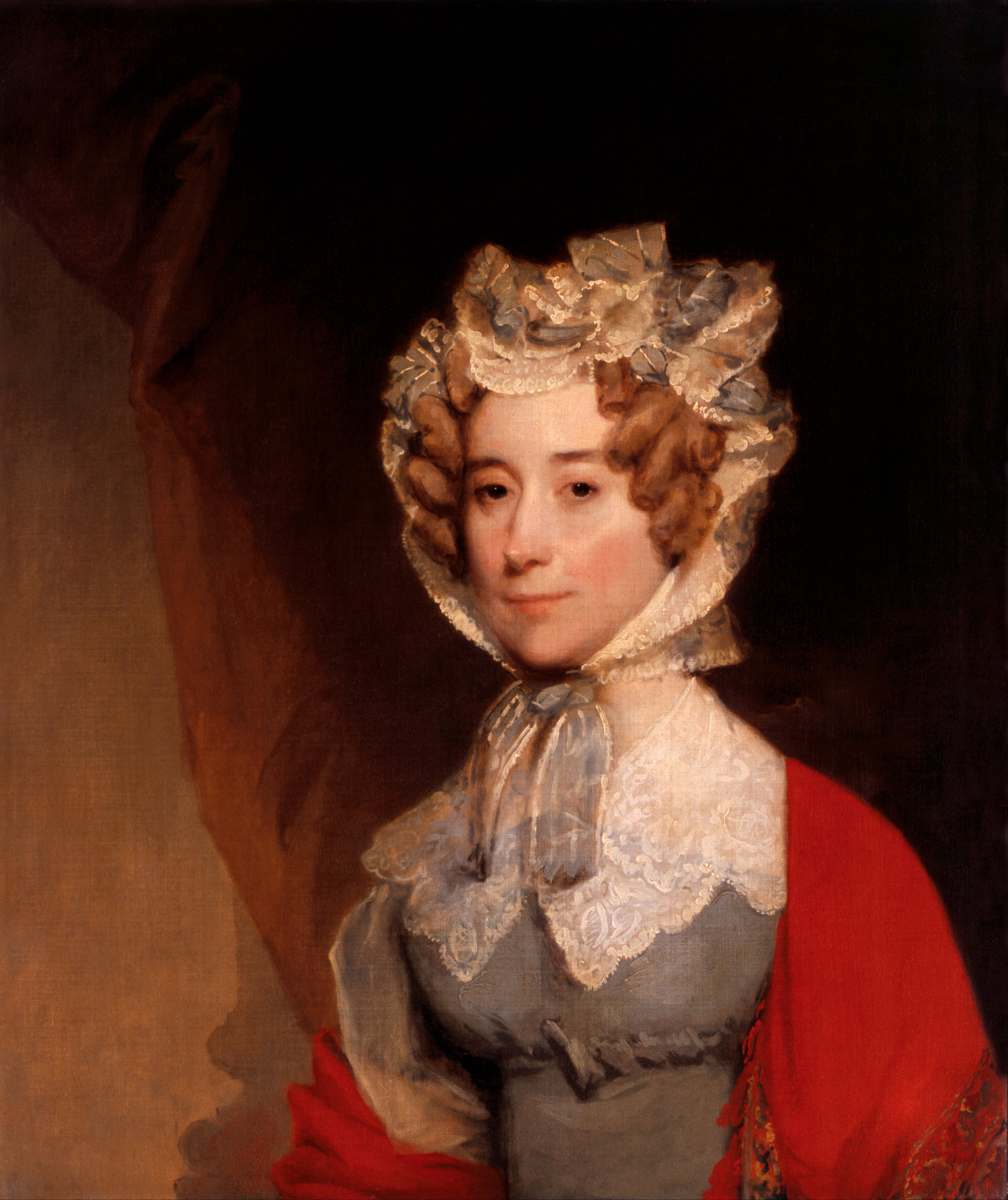 Louisa Catherine Johnson Adams (Mme John Quincy Adams) - Gilbert Stuart