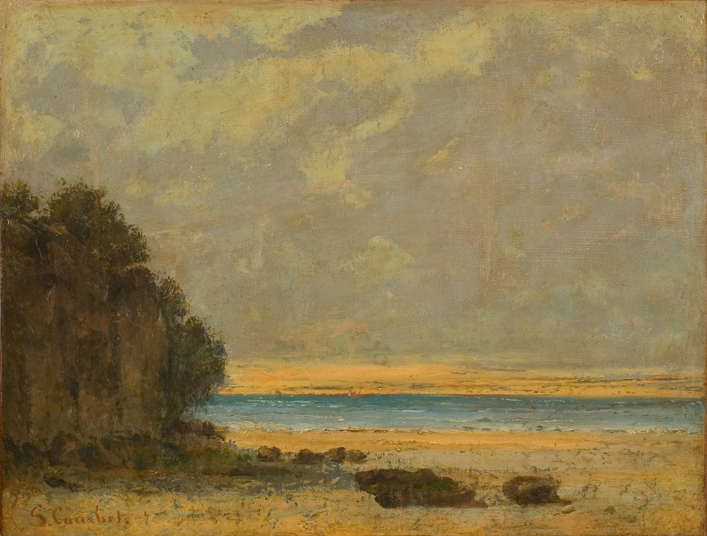 Petite marine - Gustave Courbet