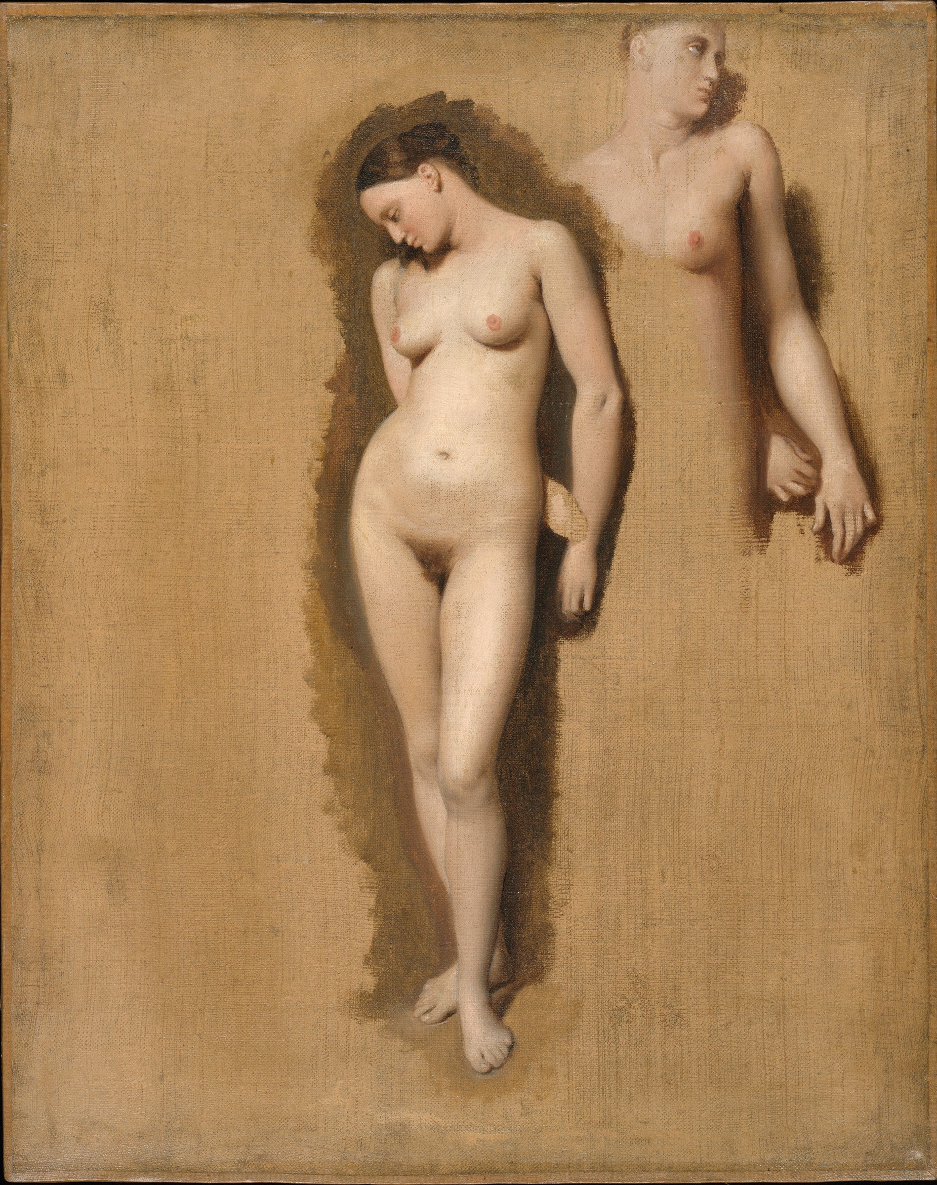 Studie pro Rogera osvobozujícího Angeliku - Jean-Auguste-Dominique Ingres