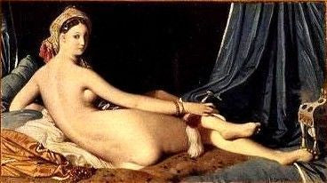 Ležící odaliska, Velká odaliska - Jean-Auguste-Dominique Ingres