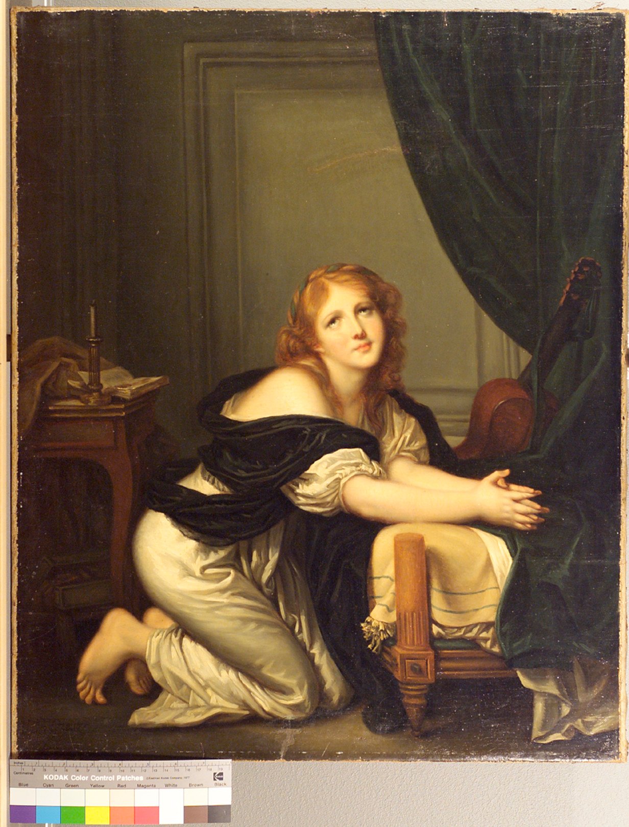 Le Praver du matin. Copie ? réplique ? - Jean-Baptiste Greuze