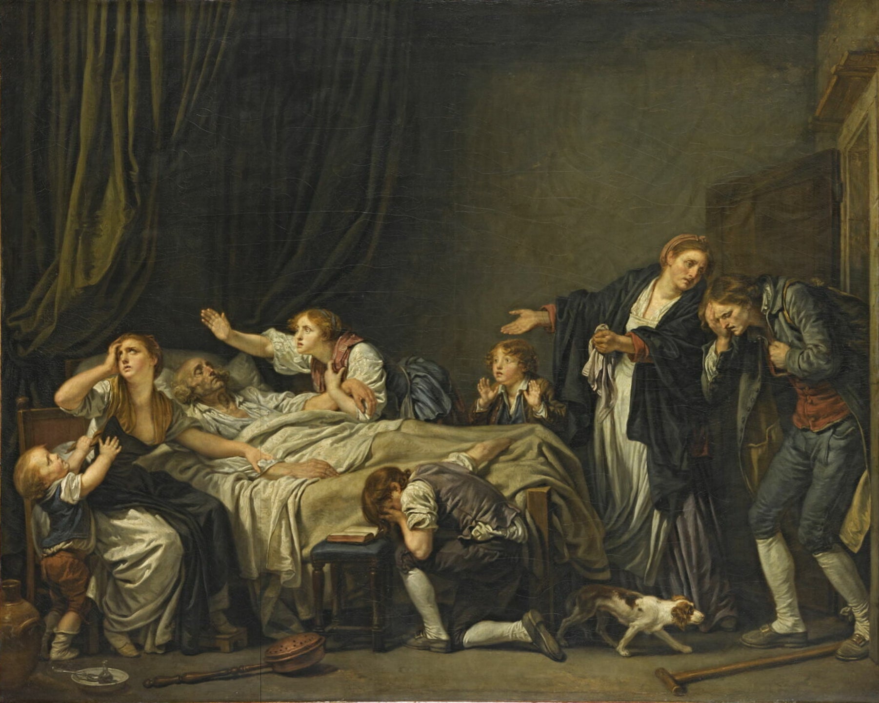 Le Fils puni - Jean-Baptiste Greuze
