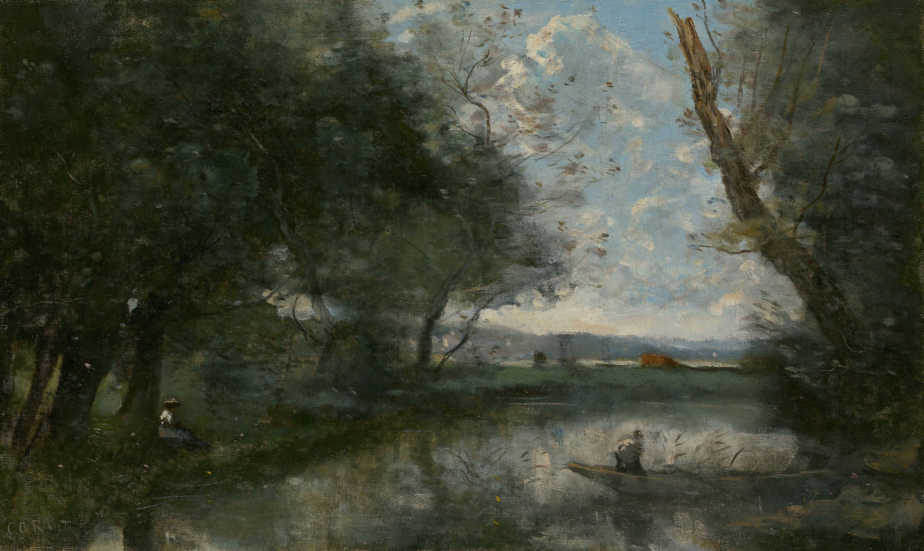 Paysage - Jean-Baptiste Camille Corot