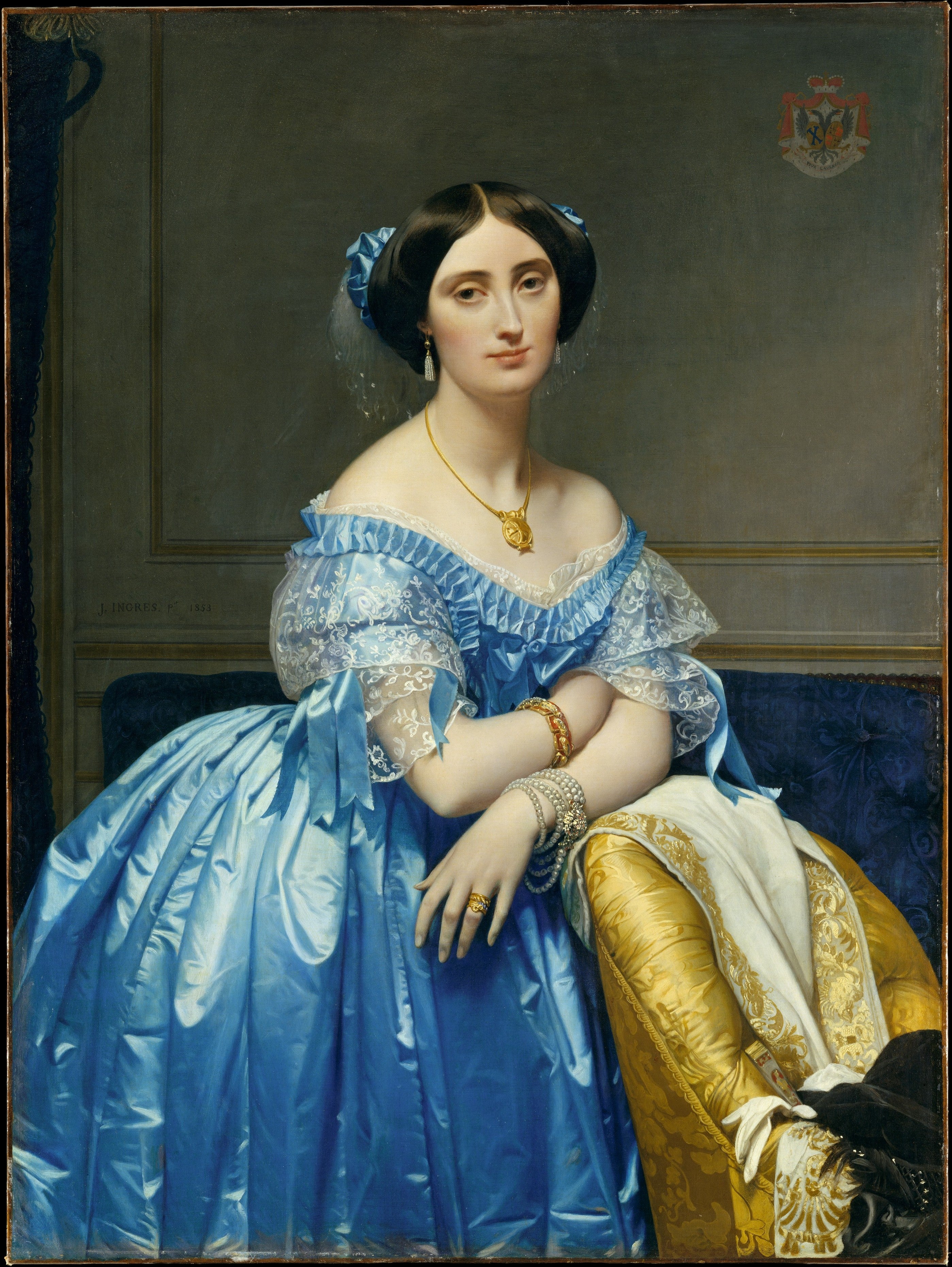 Princezna de Broglie - Jean-Auguste-Dominique Ingres