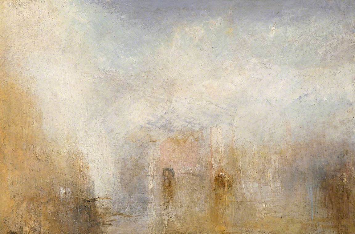 Reproduction du tableau « Scene in Venice - J. M. W. Turner » par Alpha Reproduction en peinture à l’huile