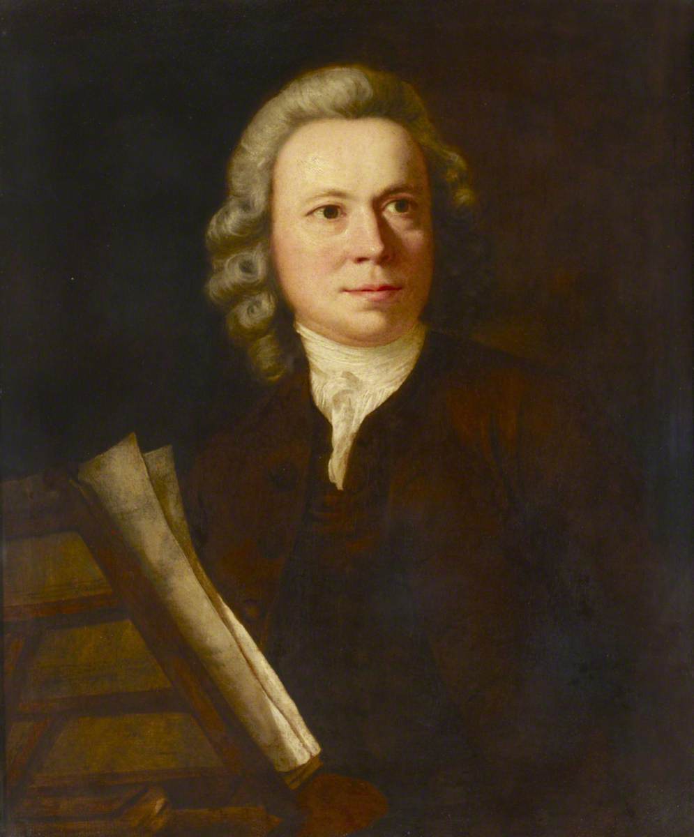 Appelé « Johann Christoph Pepusch (1667–1752) » - Joshua Reynolds