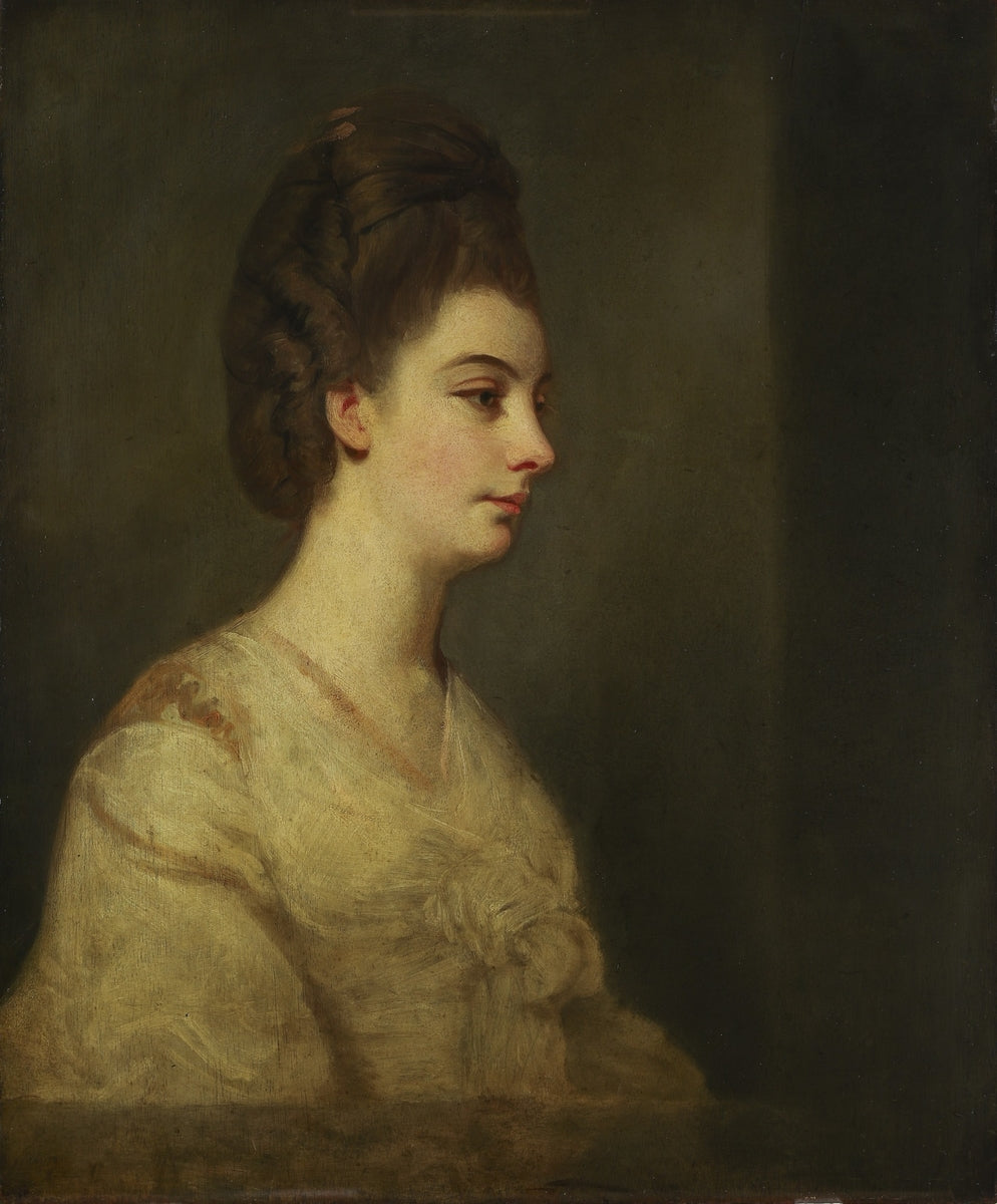 Portrait inachevé d'une dame inconnue - Joshua Reynolds