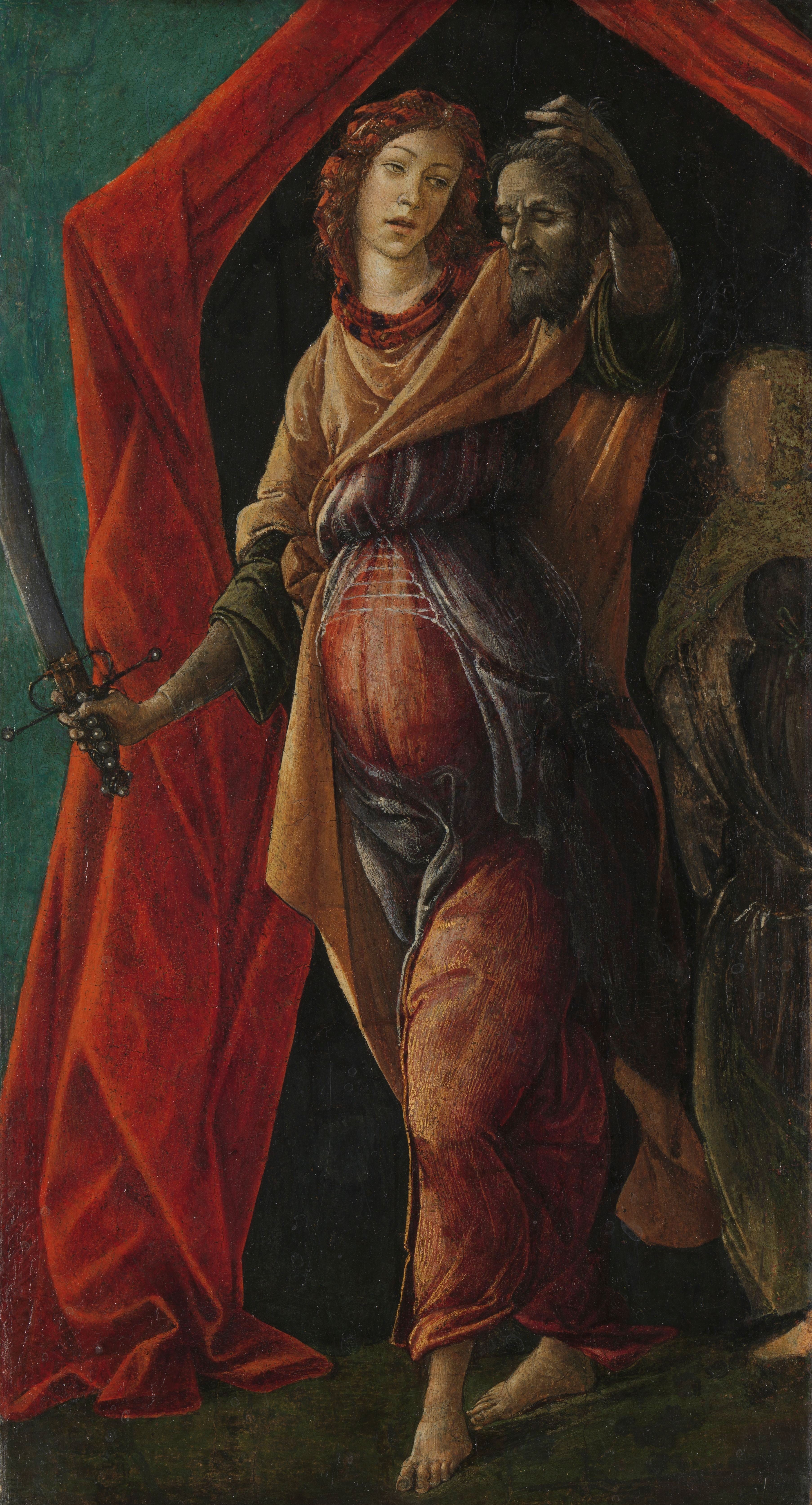 Judith avec la tête d'Holopherne - Sandro Botticelli