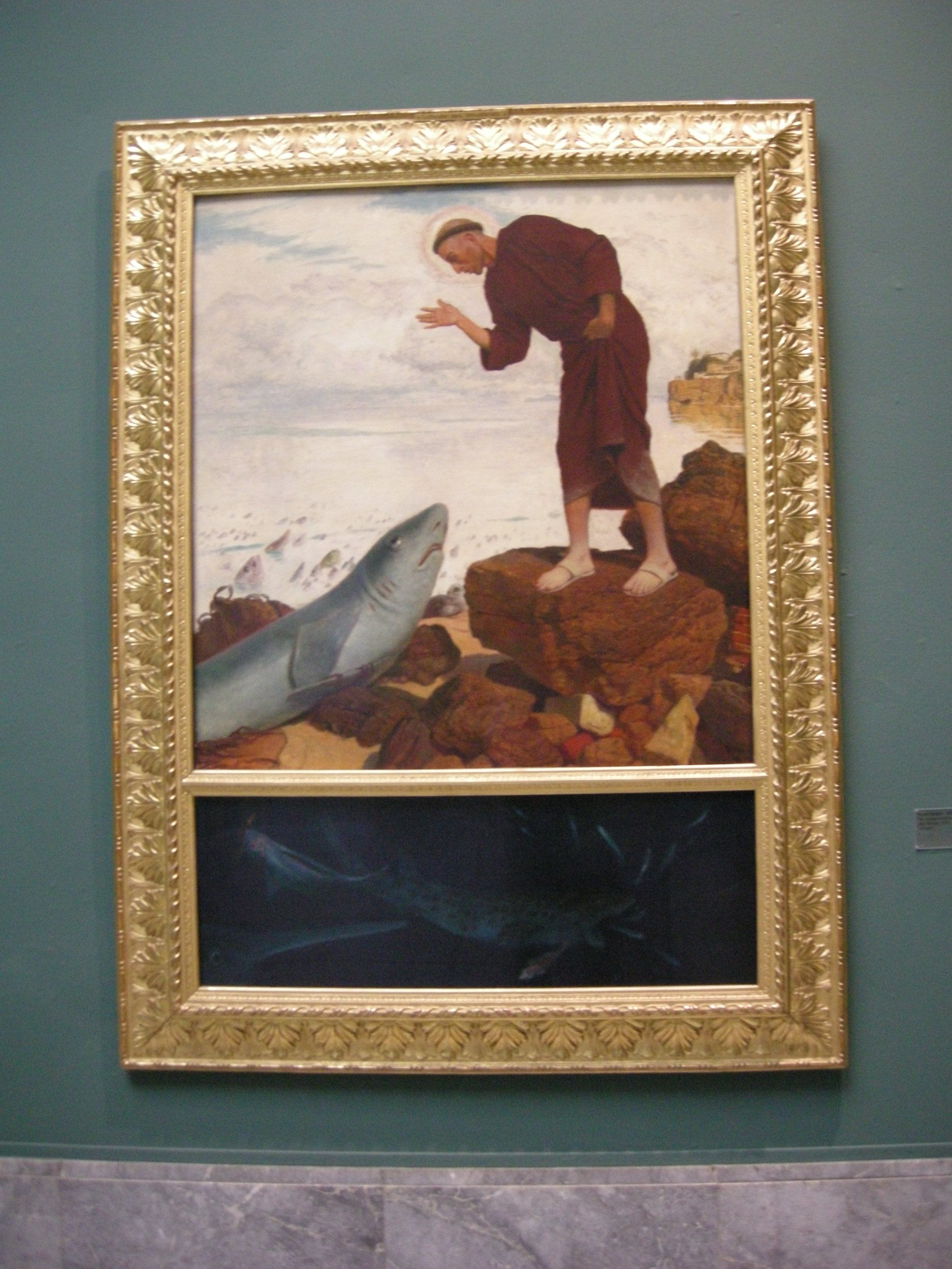 Le sermon d'Antoine - Arnold Böcklin