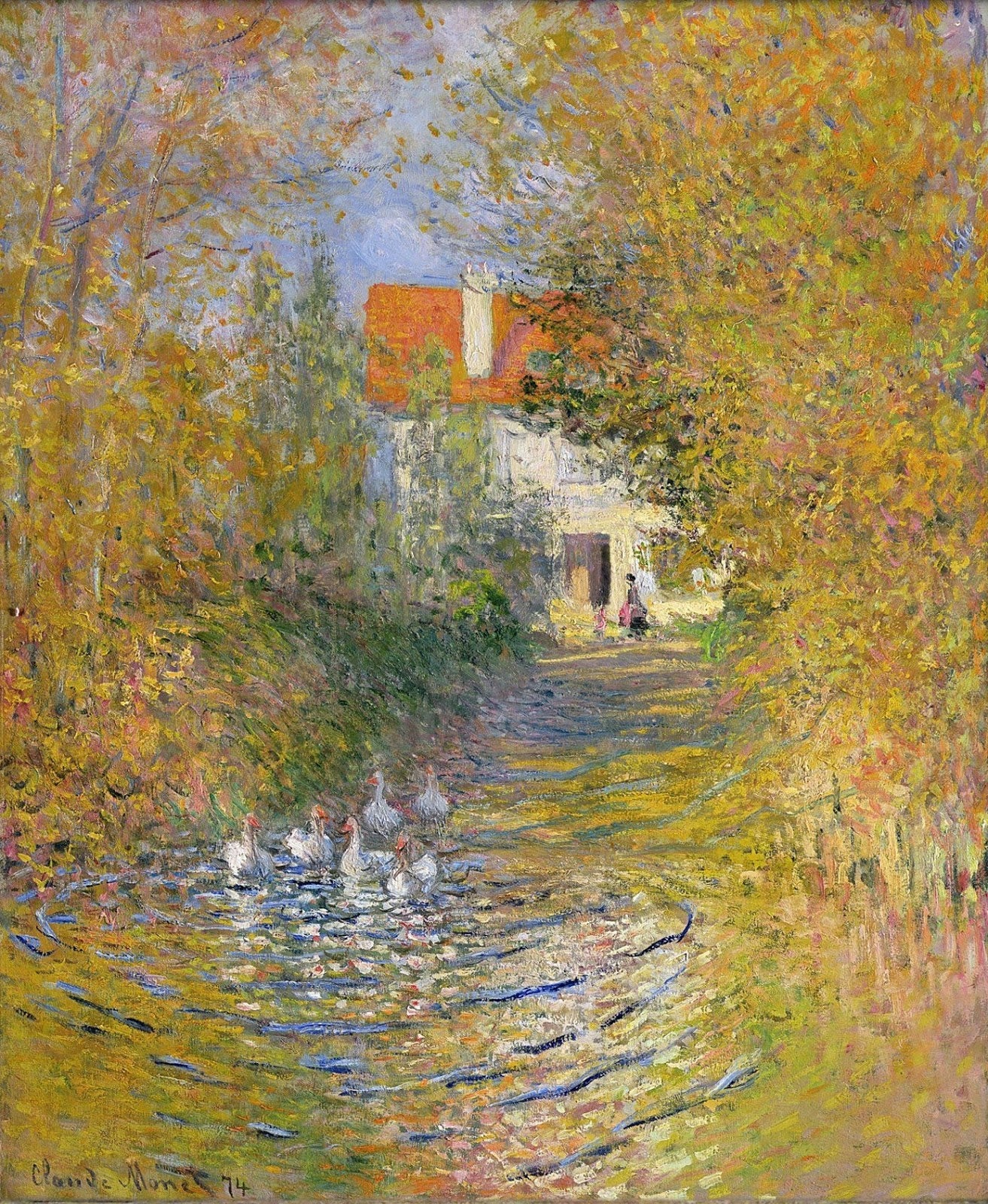 Husy - Claude Monet