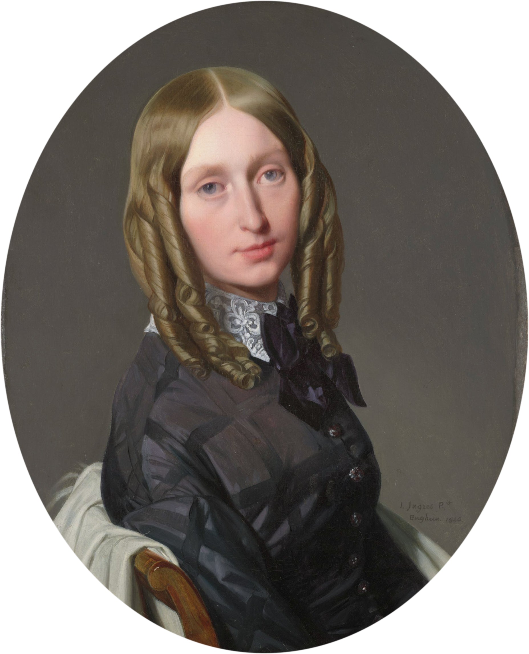 Portrét paní Frédéric de Reiset - Jean-Auguste-Dominique Ingres