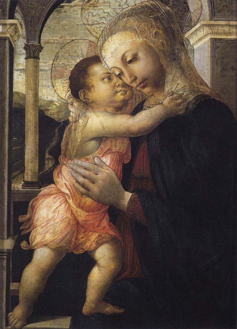 Panna Marie z loggie - Sandro Botticelli