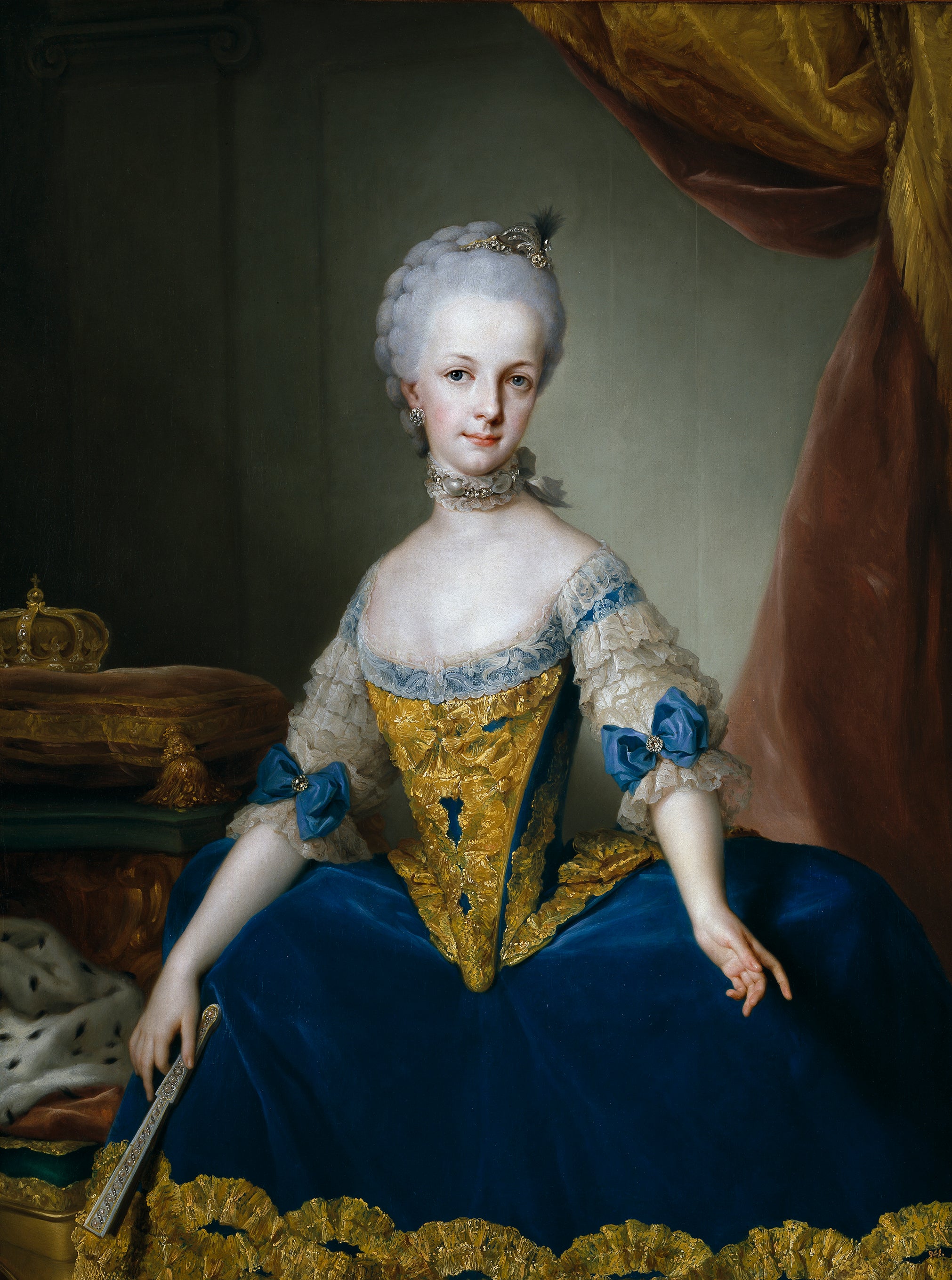 Marie-Josèphe d'Autriche - Anton Raphael Mengs