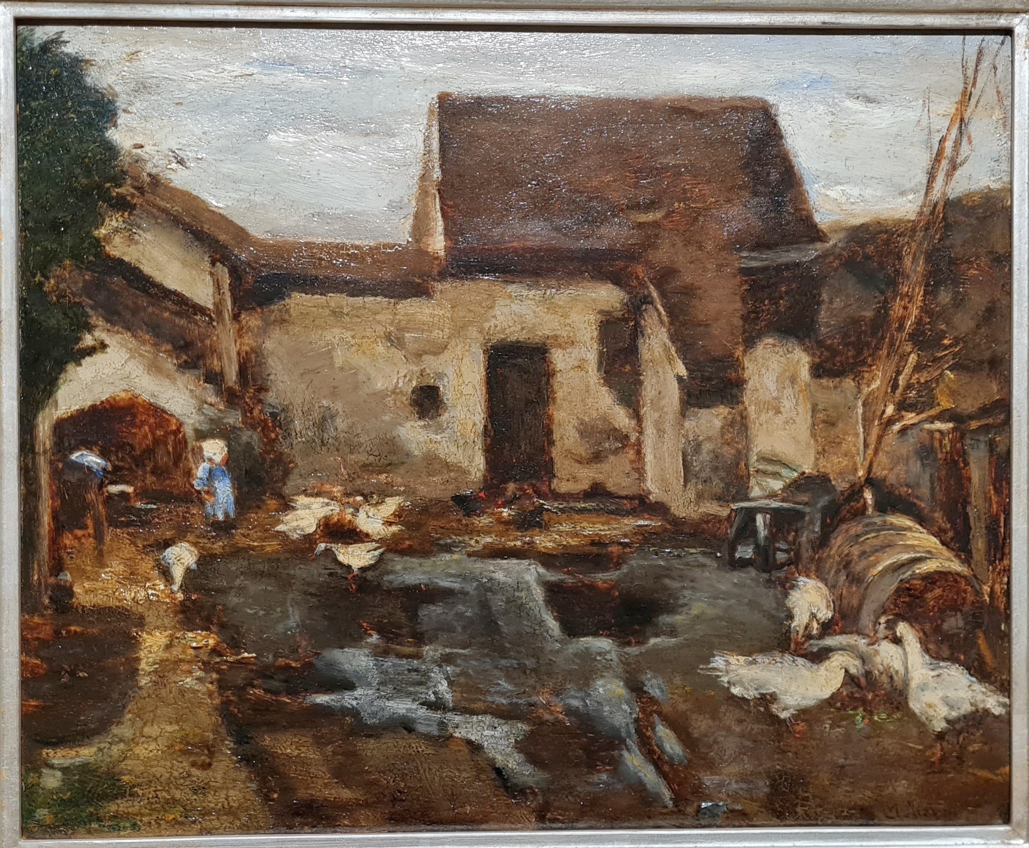 Farma v Barbizonu - Max Liebermann