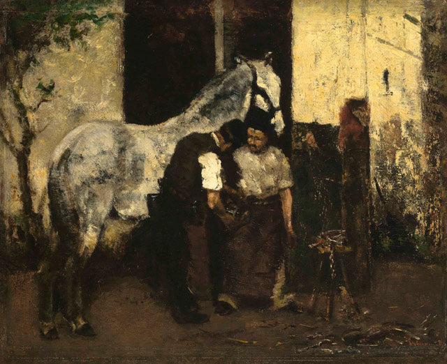 Kovář - Max Liebermann