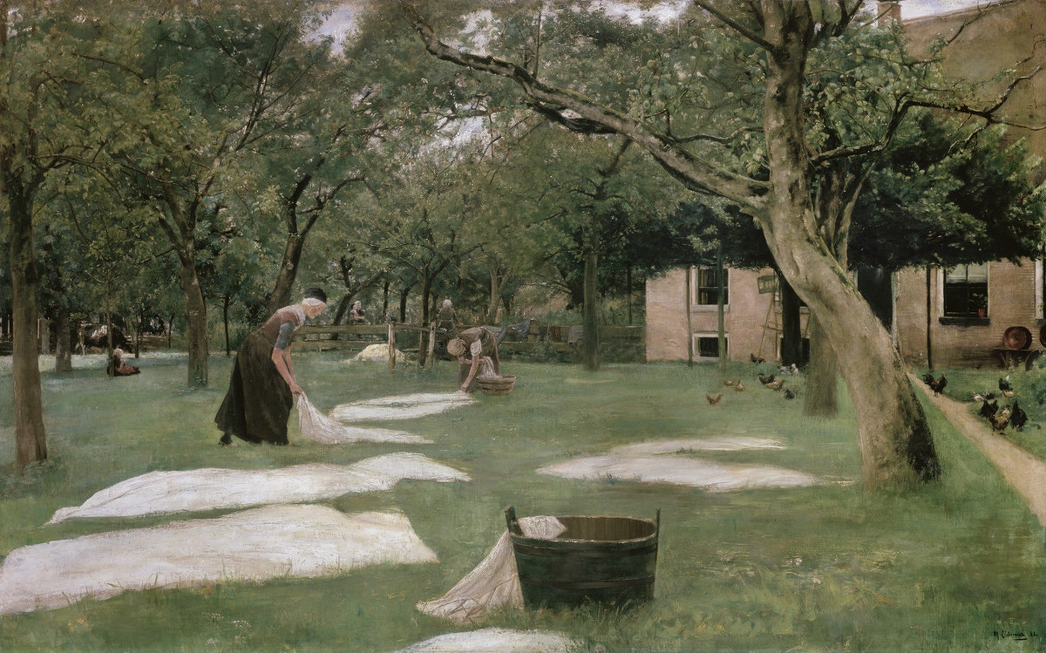 Bělicí půda - Max Liebermann