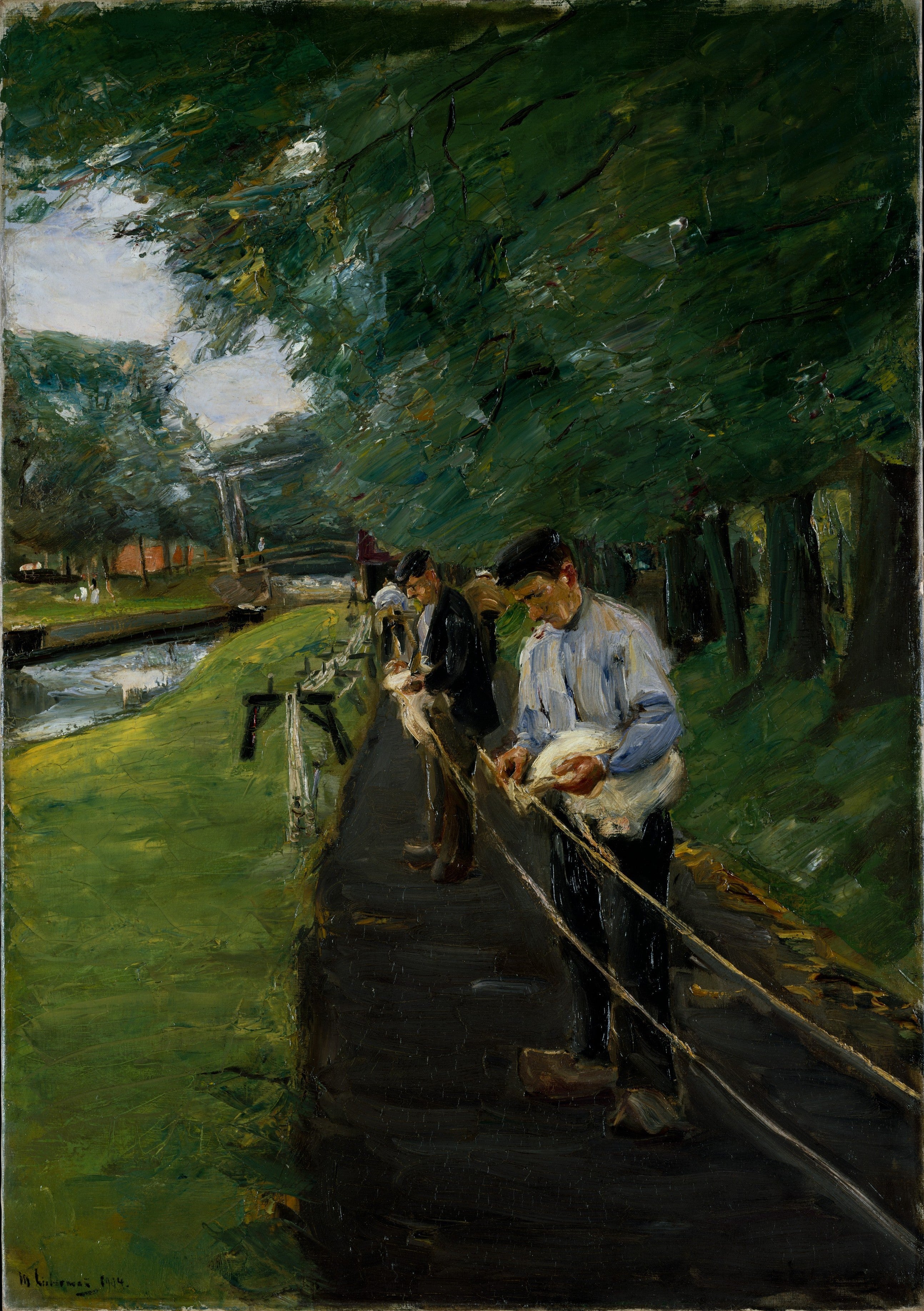 Lanořička v Edamu - Max Liebermann