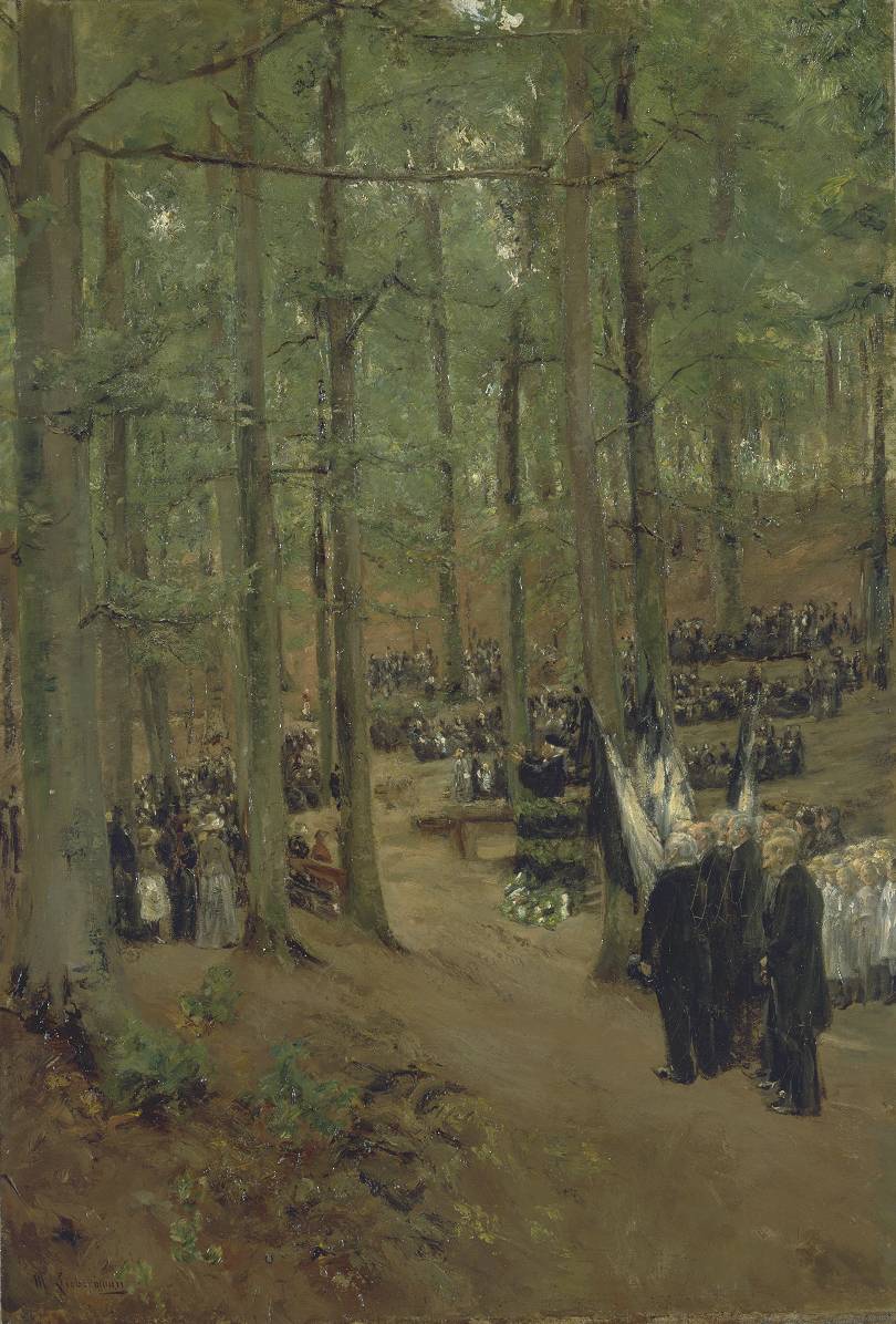 Památník císaře Fridricha v Kösen - Max Liebermann