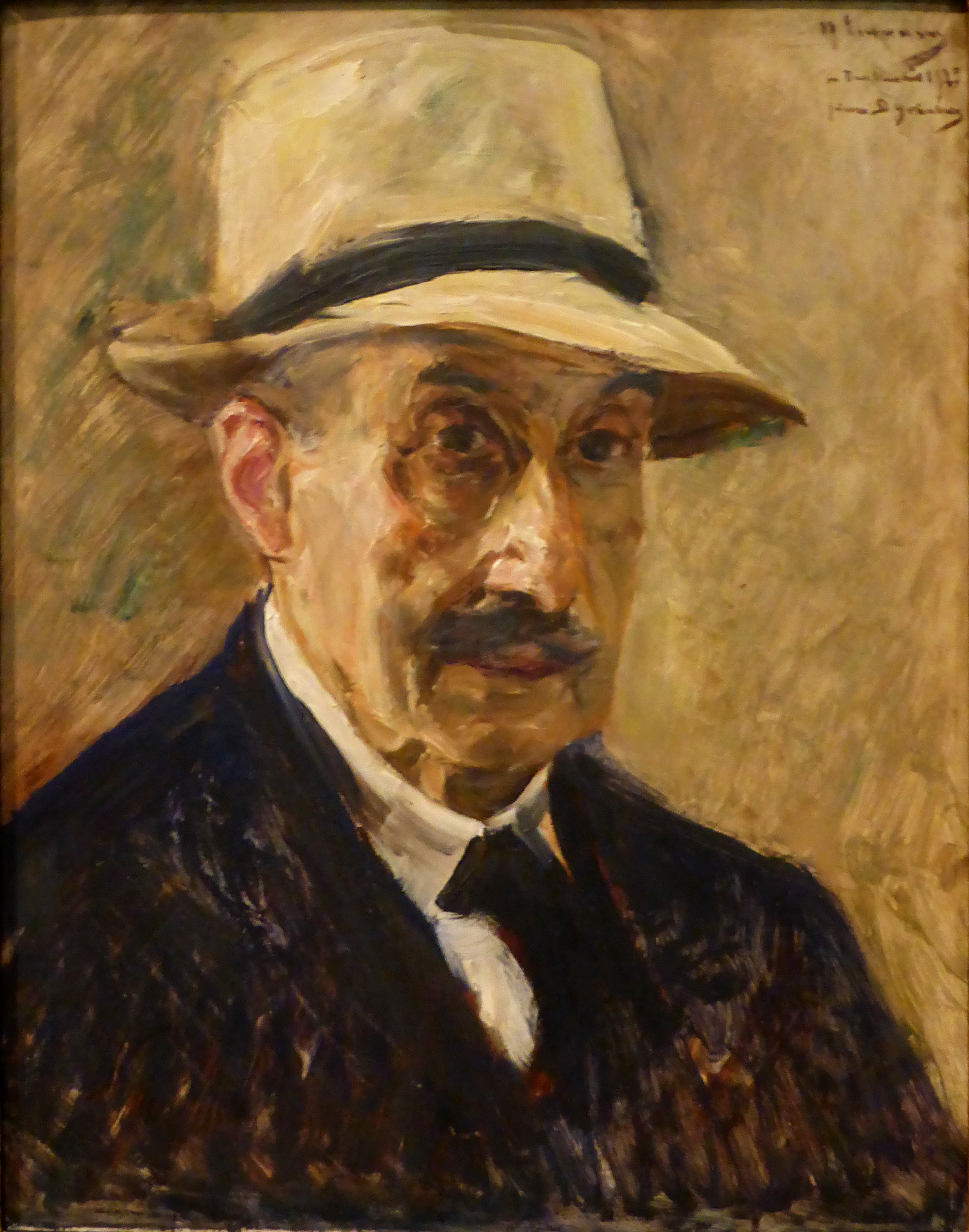 Autoportrét - Max Liebermann