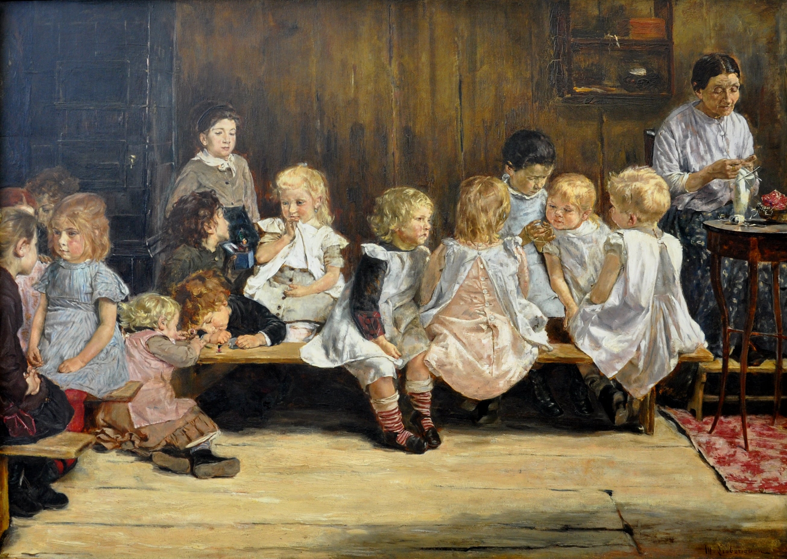 Mateřská škola v Amsterdamu - Max Liebermann