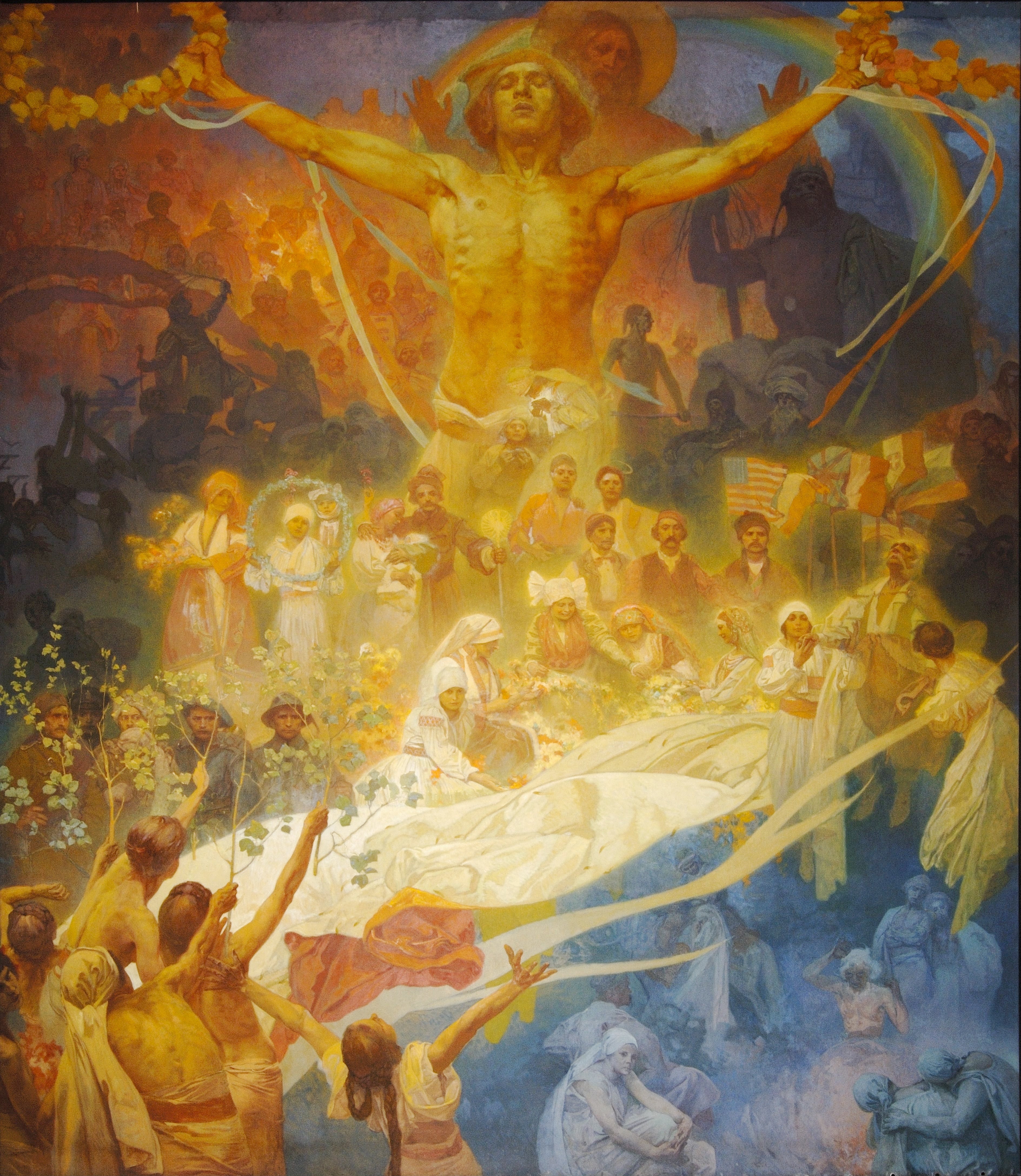 Apoteóza otroků - Alphonse Mucha